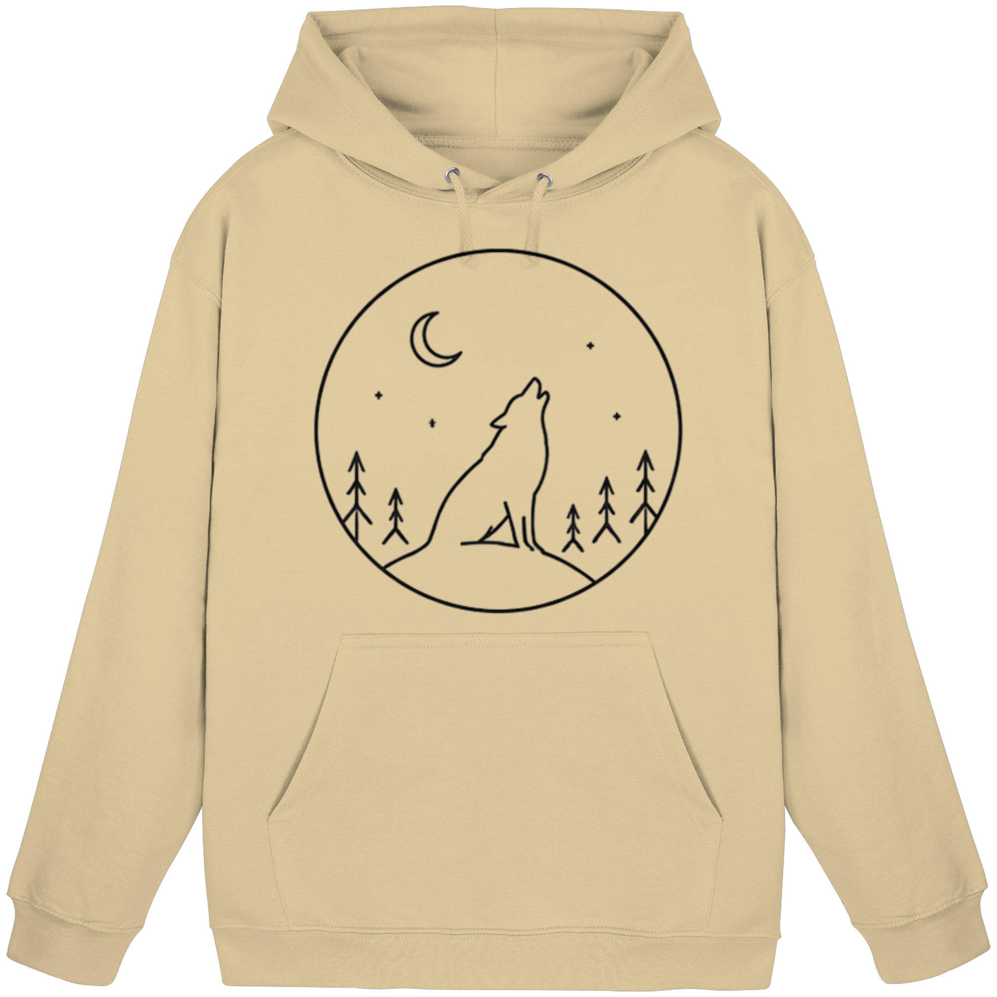 Die Nacht beginnt. - Basic Unisex Hoodie