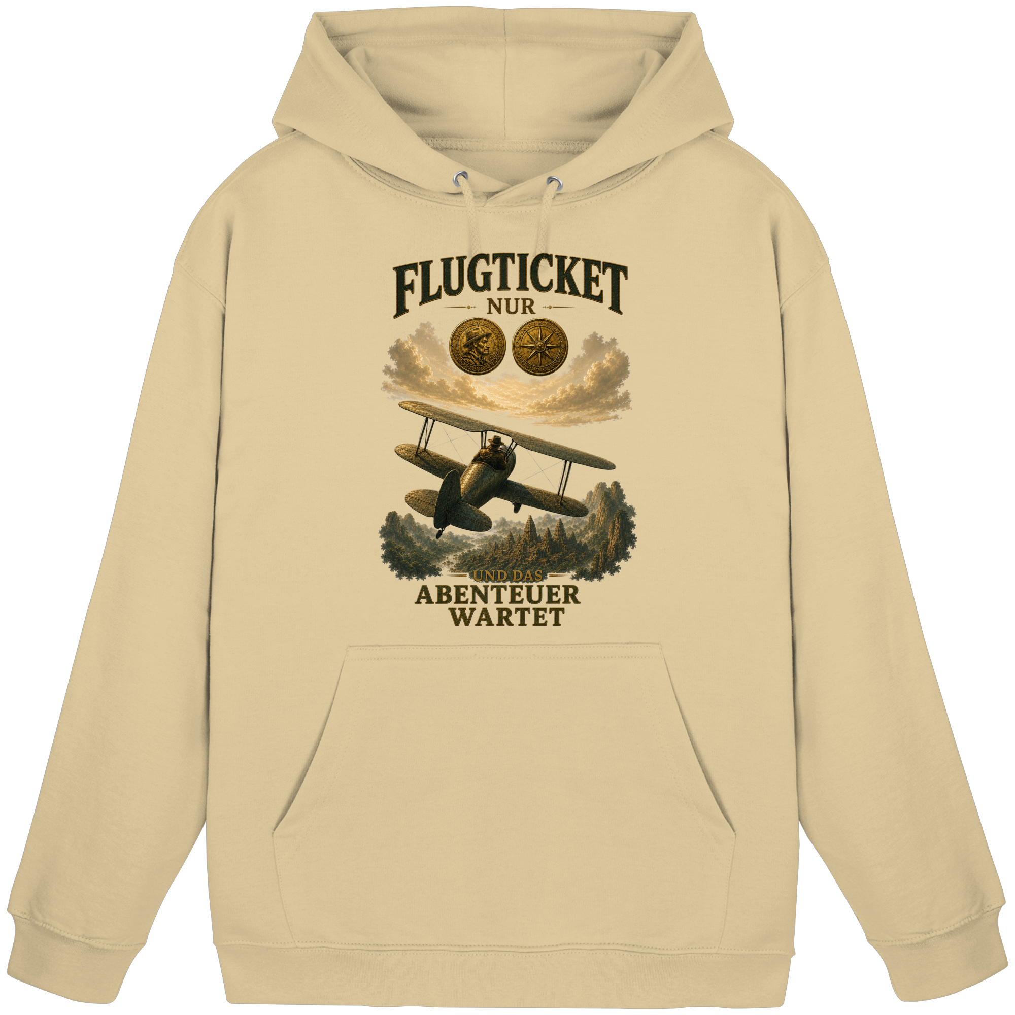 Adventure Ticket - Basic Unisex Hoodie