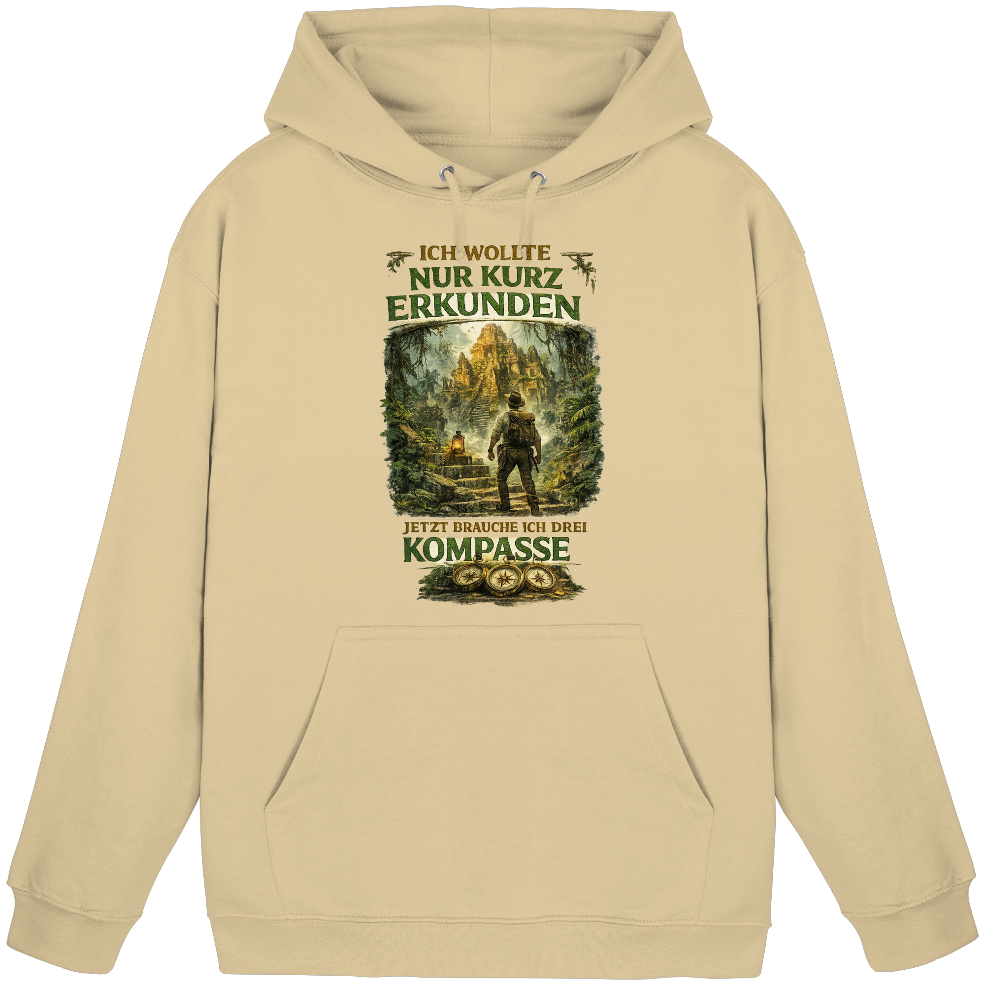 Nur kurz erkunden - Basic Unisex Hoodie