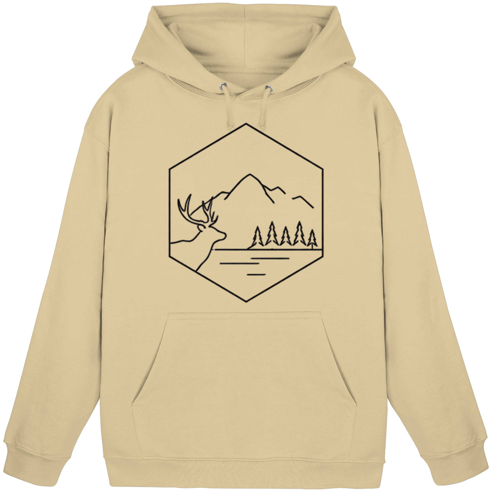Natur im Gleichgewicht. - Basic Unisex Hoodie