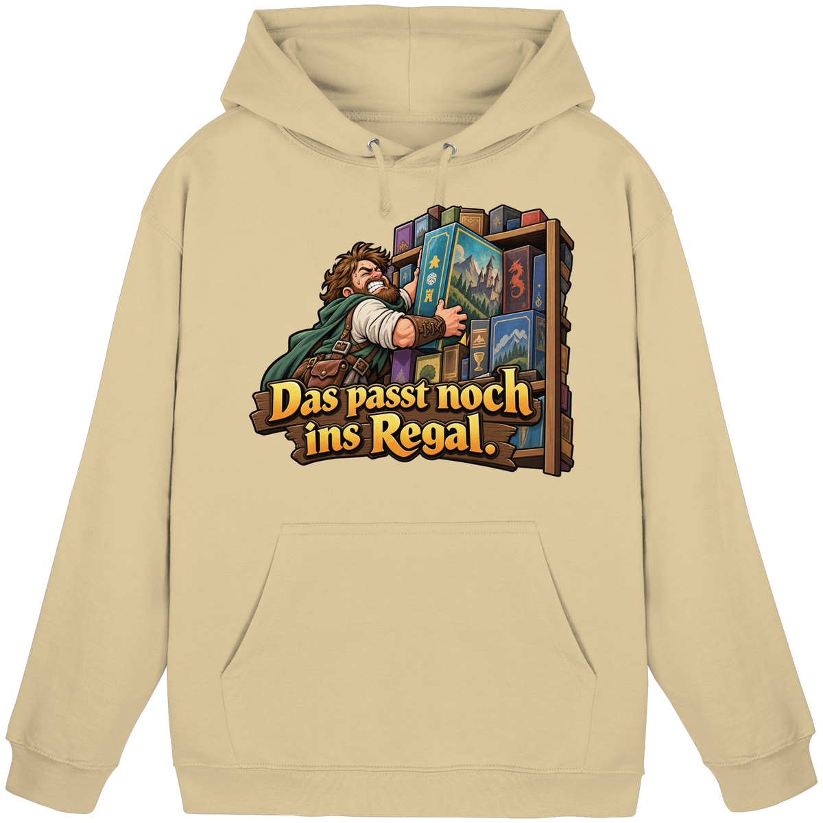 Das passt noch ins Regal - Basic Unisex Hoodie
