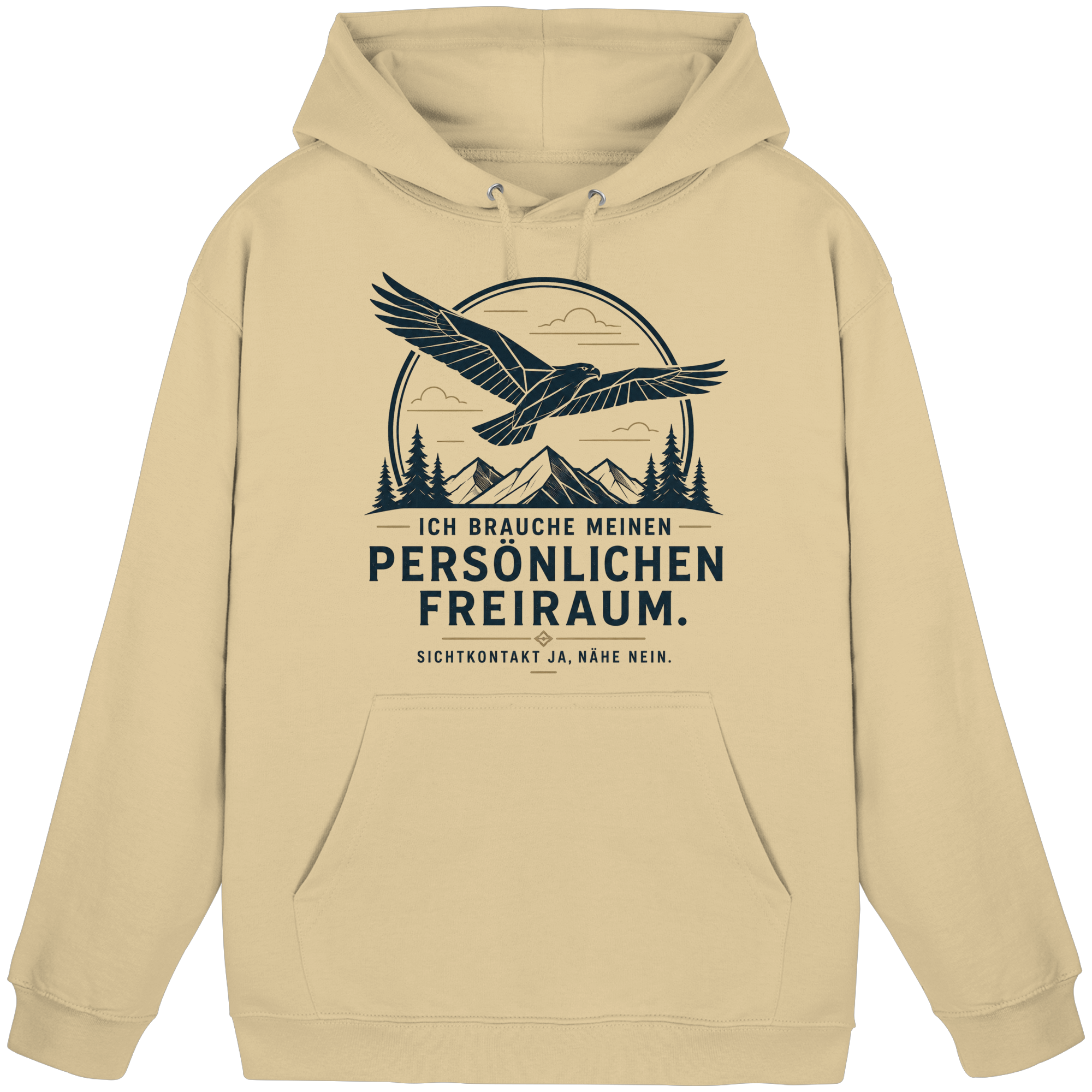 Persönlicher Freiraum - Basic Unisex Hoodie