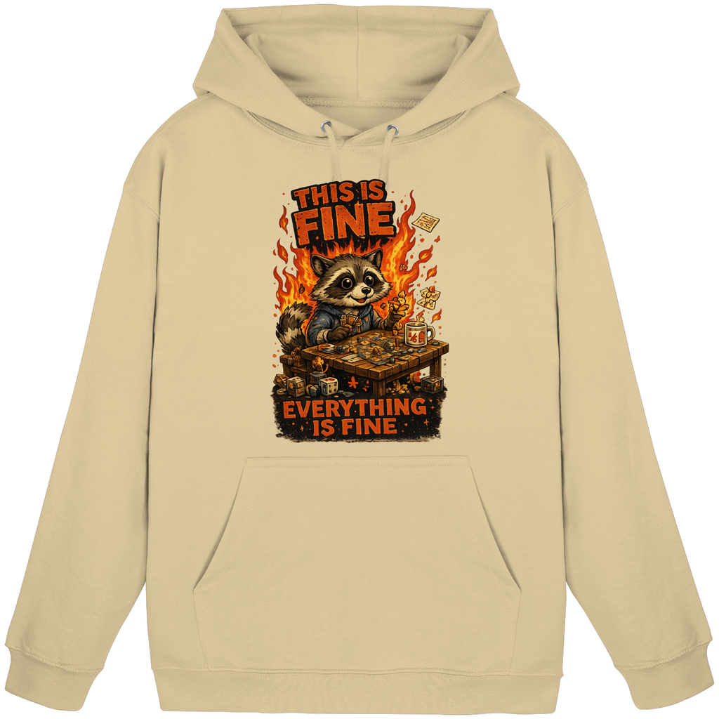 This Is Fine Club! - Basic Unisex Hoodie