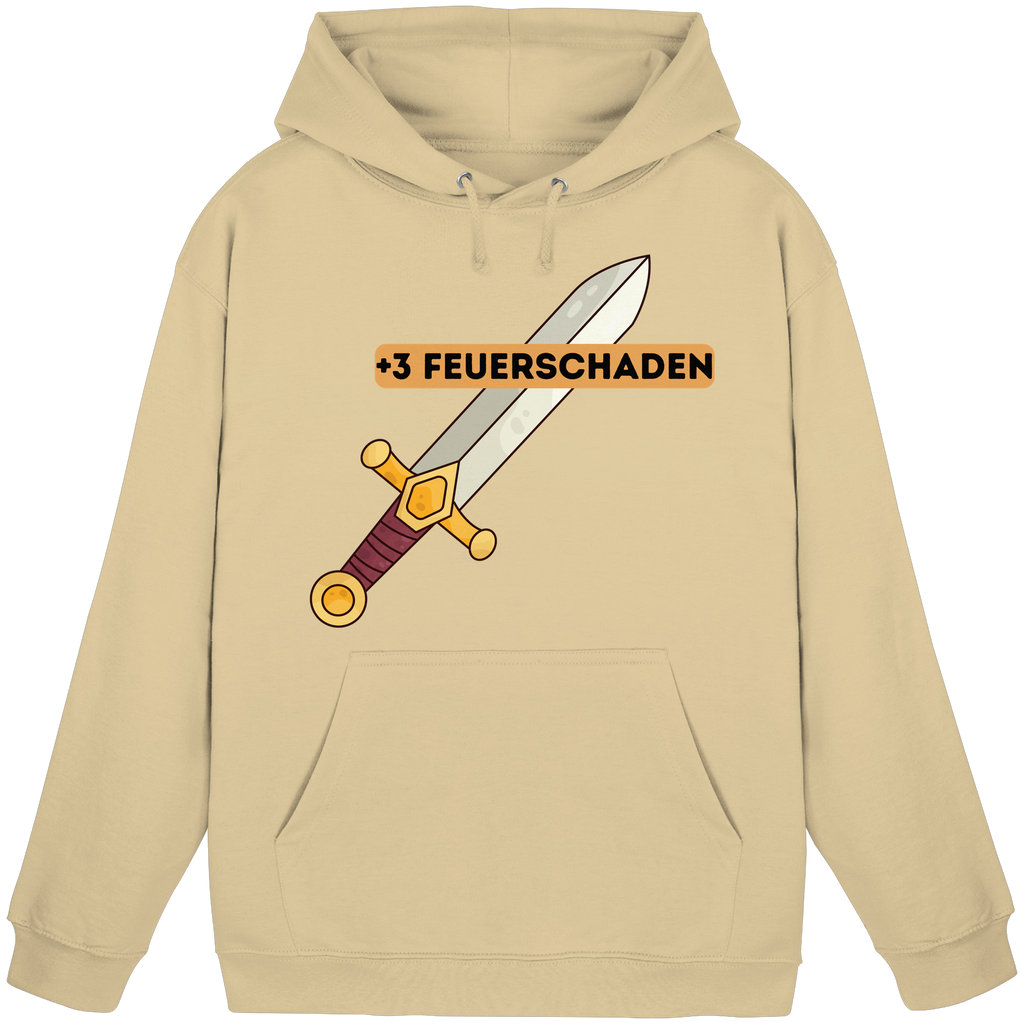 +3 Feuerschaden - Basic Unisex Hoodie