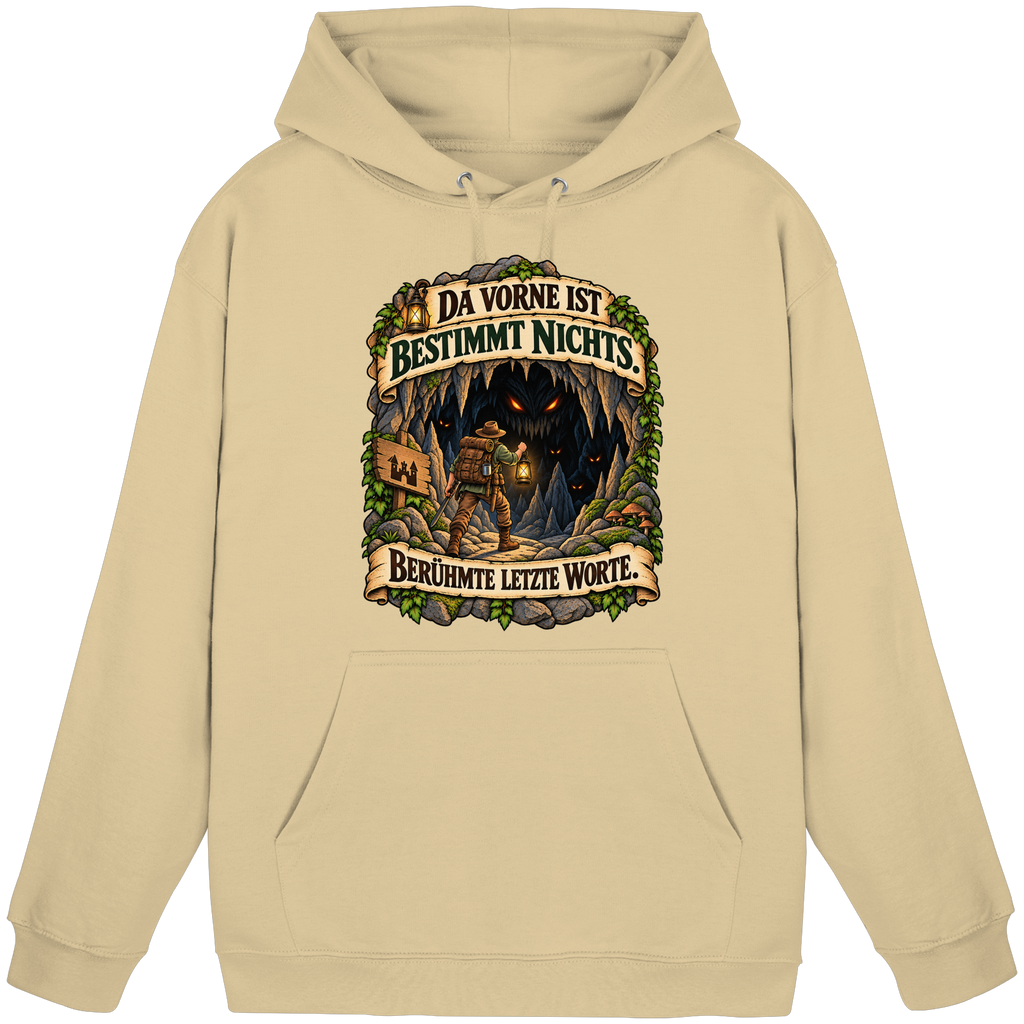 Da vorne ist bestimmt nichts - Basic Unisex Hoodie