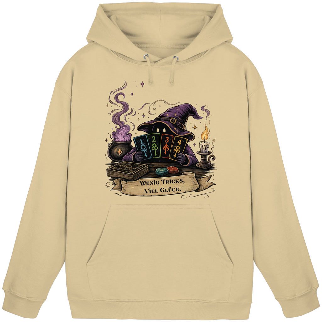 Wenig Tricks, viel Glück - Basic Unisex Hoodie