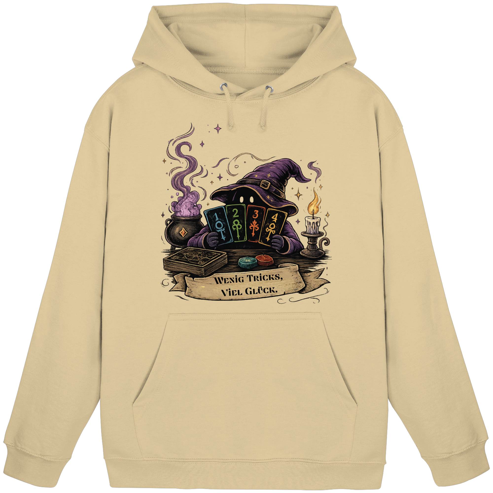 Wenig Tricks, viel Glück - Basic Unisex Hoodie