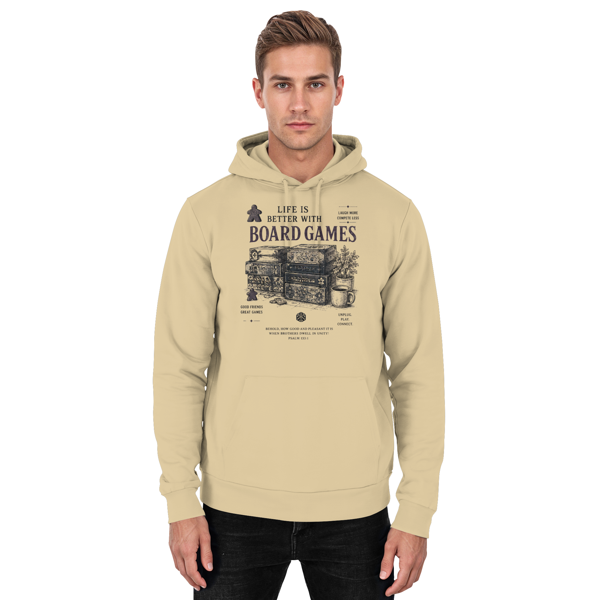 Life Is Better With Board Games - Basic Unisex Hoodie