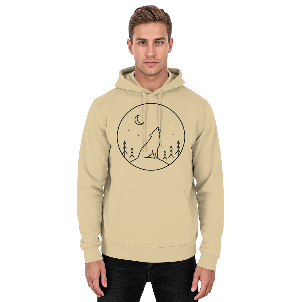 Die Nacht beginnt. - Basic Unisex Hoodie