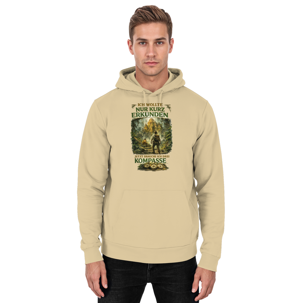 Nur kurz erkunden - Basic Unisex Hoodie