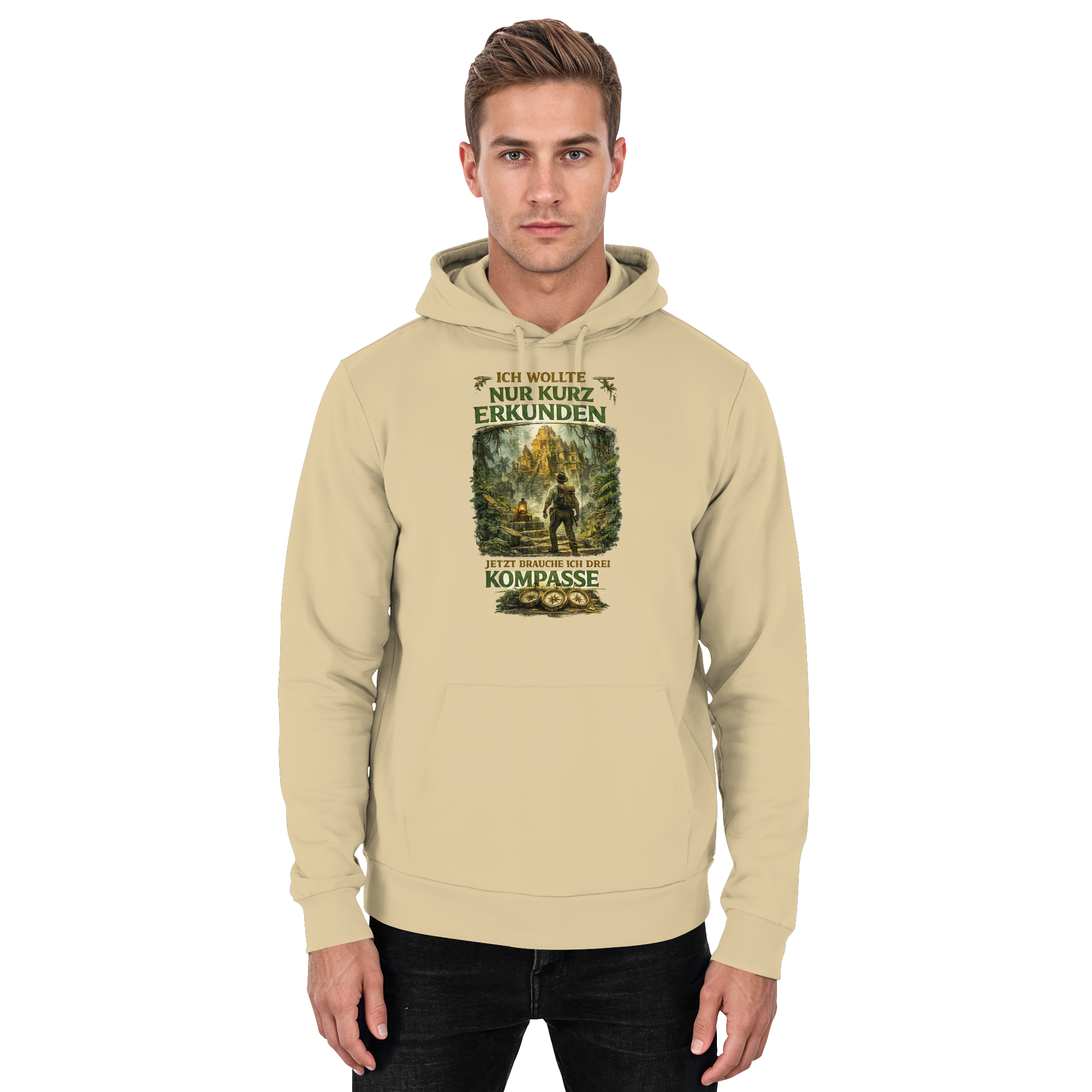Nur kurz erkunden - Basic Unisex Hoodie