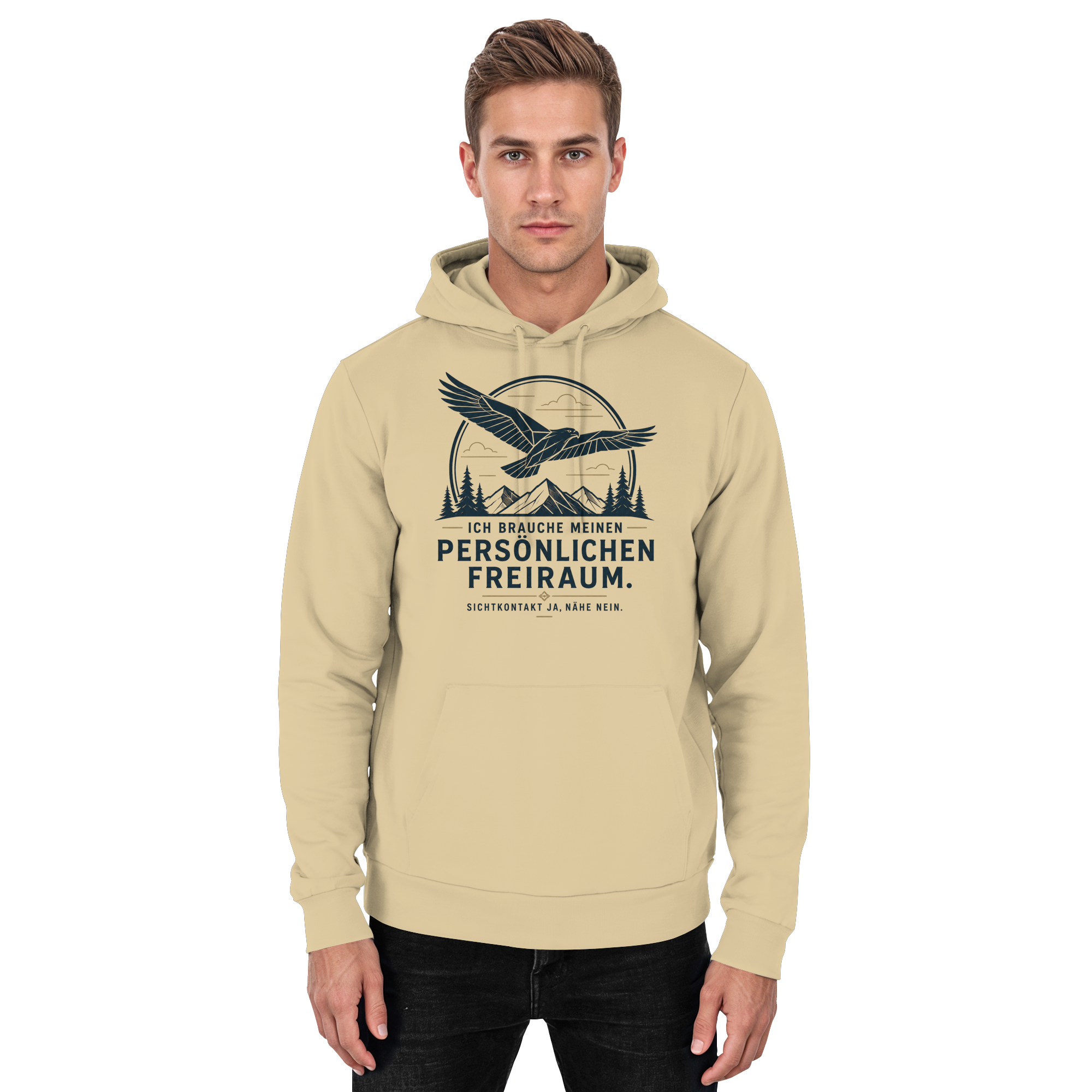 Persönlicher Freiraum - Basic Unisex Hoodie