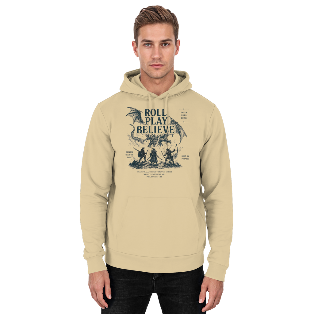 Roll. Play. Believe. - Basic Unisex Hoodie