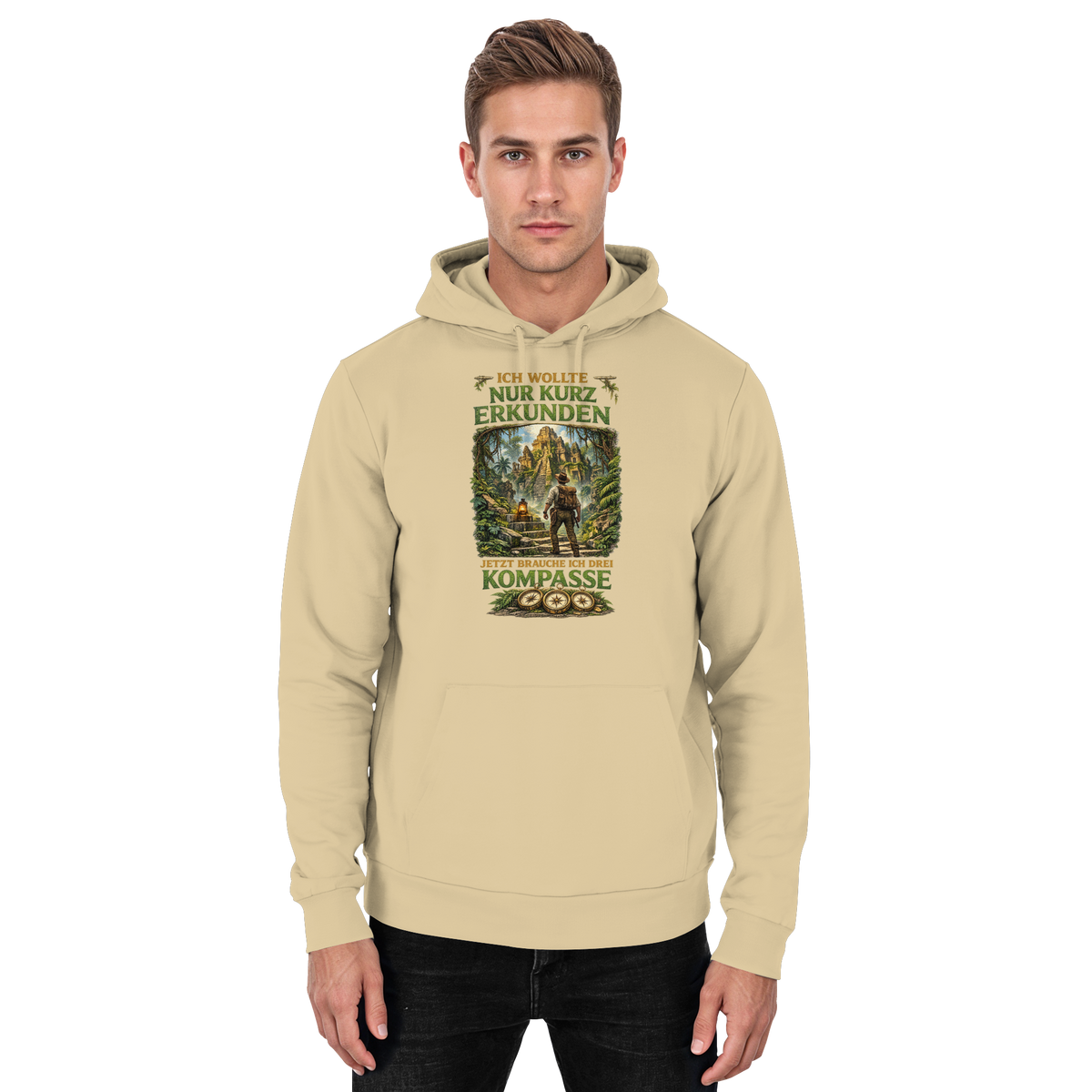 Nur kurz erkunden - Basic Unisex Hoodie