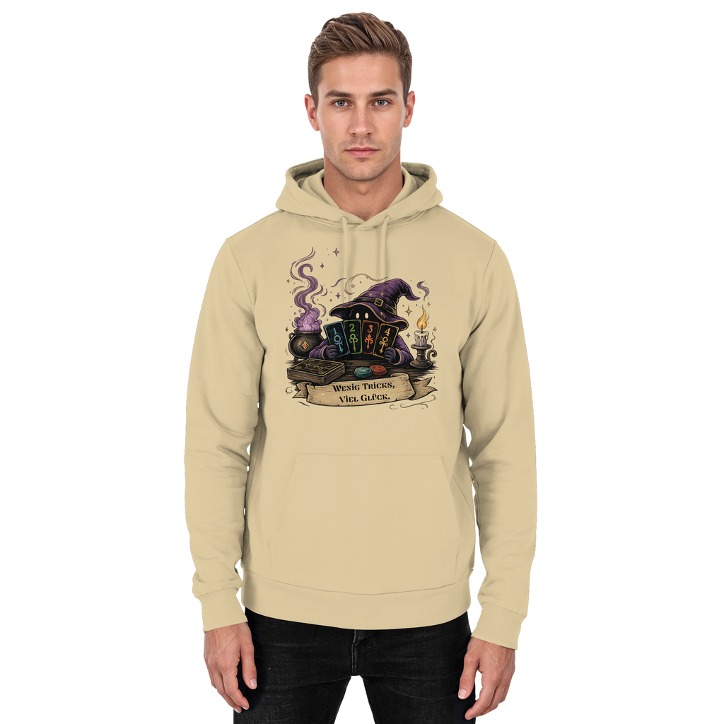 Wenig Tricks, viel Glück - Basic Unisex Hoodie