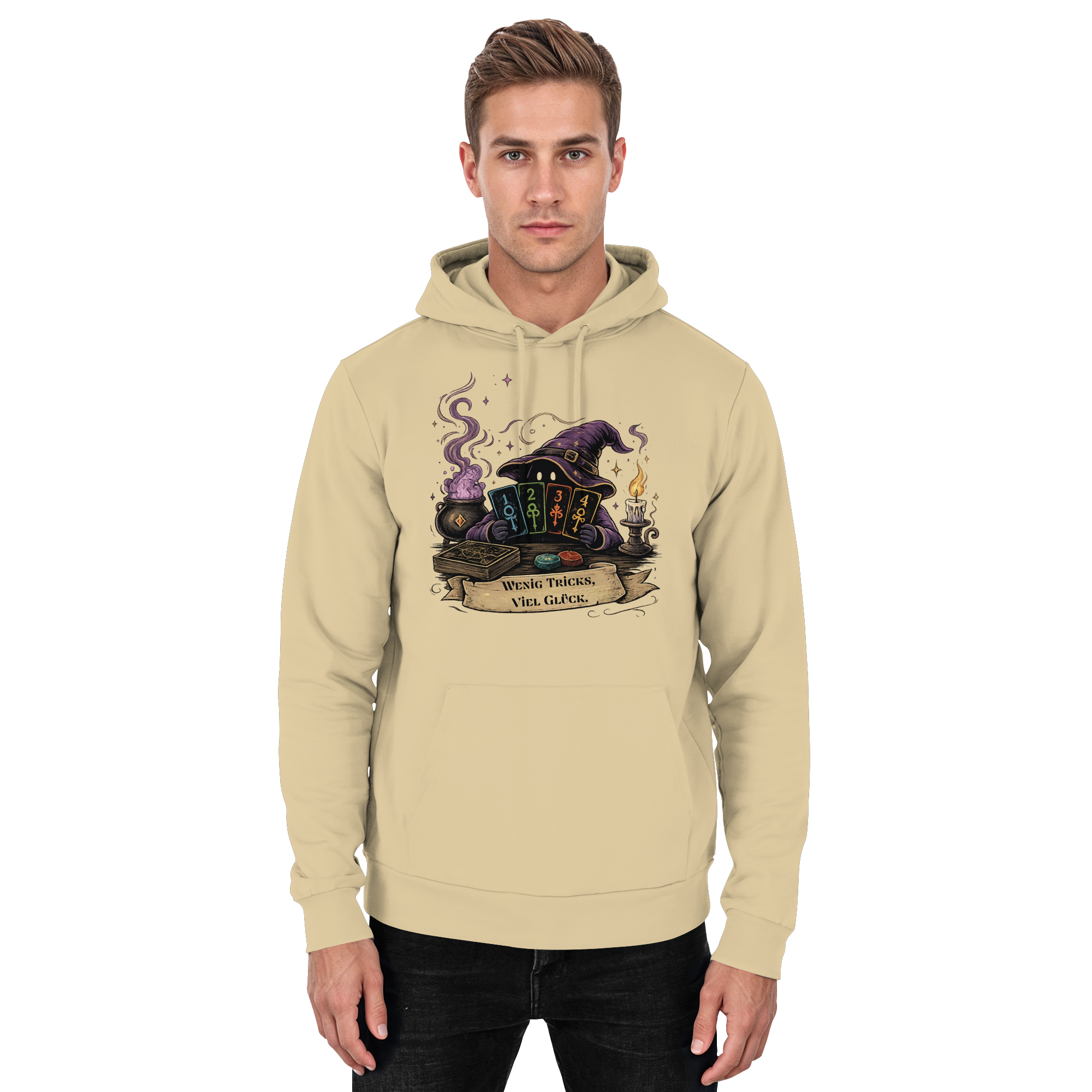 Wenig Tricks, viel Glück - Basic Unisex Hoodie