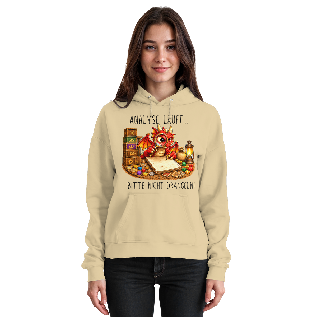 Analyse läuft. Bitte nicht drängeln. - Basic Unisex Hoodie