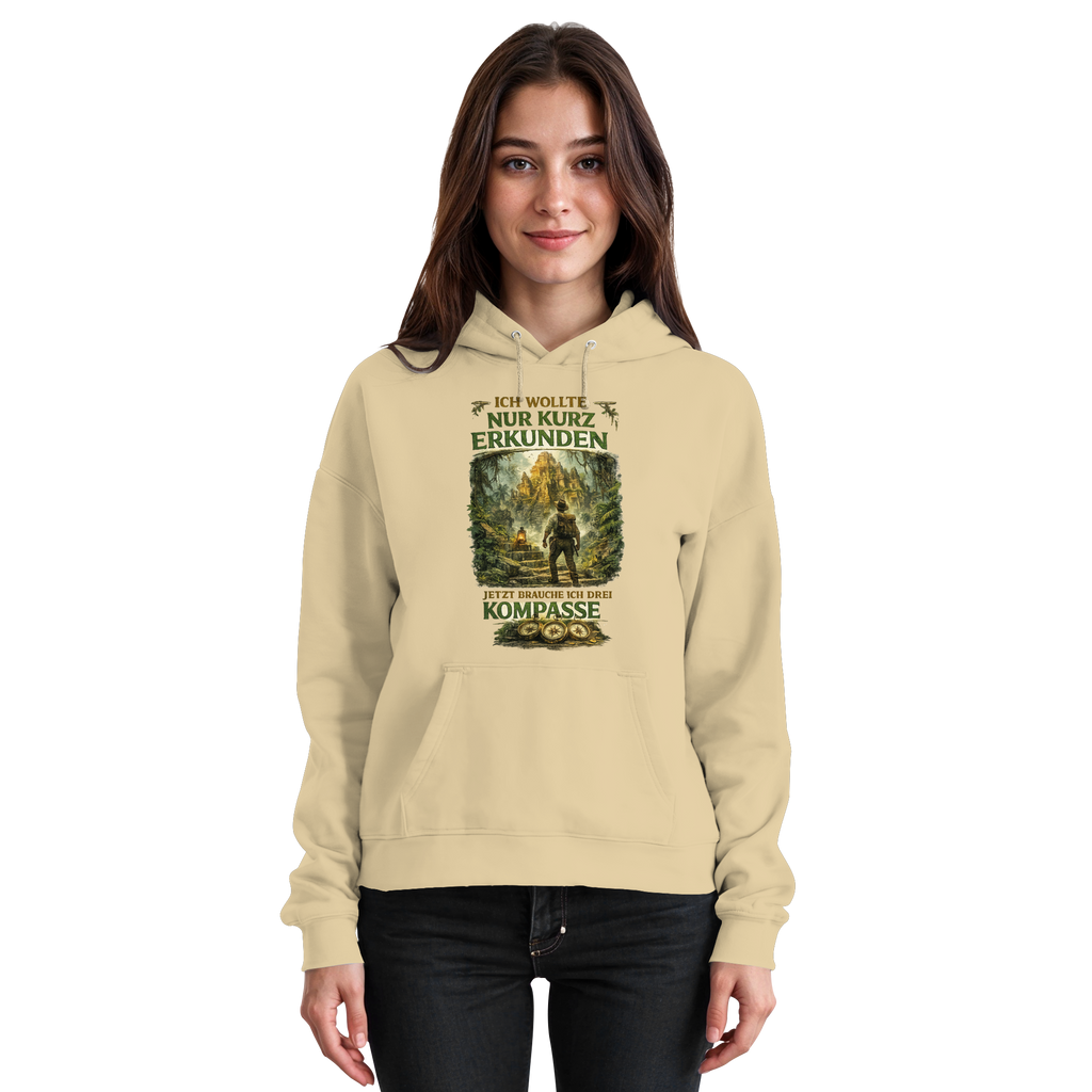 Nur kurz erkunden - Basic Unisex Hoodie