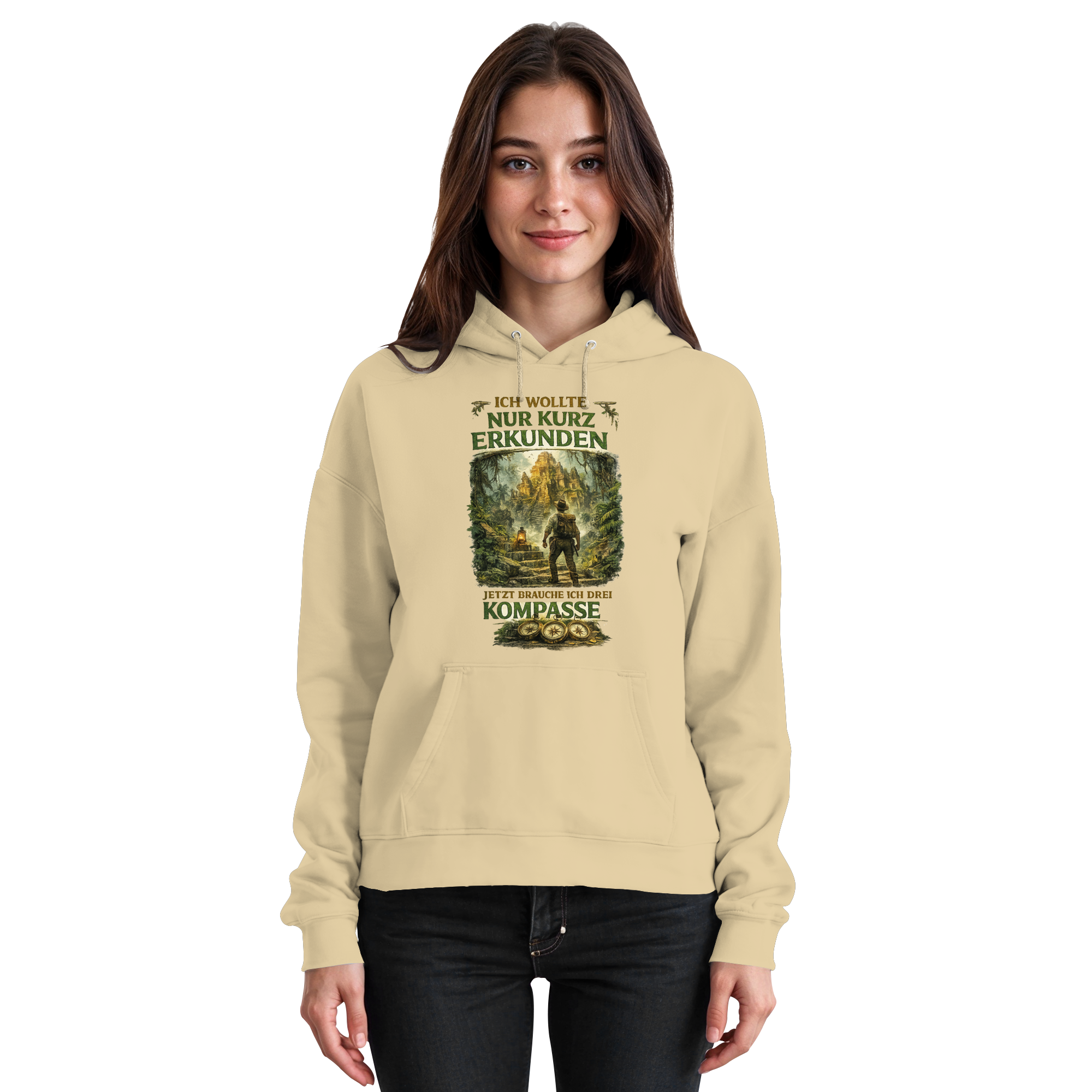 Nur kurz erkunden - Basic Unisex Hoodie