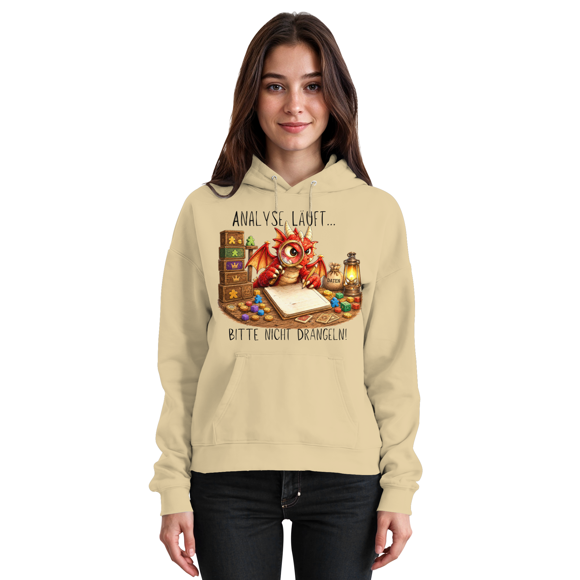 Analyse läuft. Bitte nicht drängeln. - Basic Unisex Hoodie