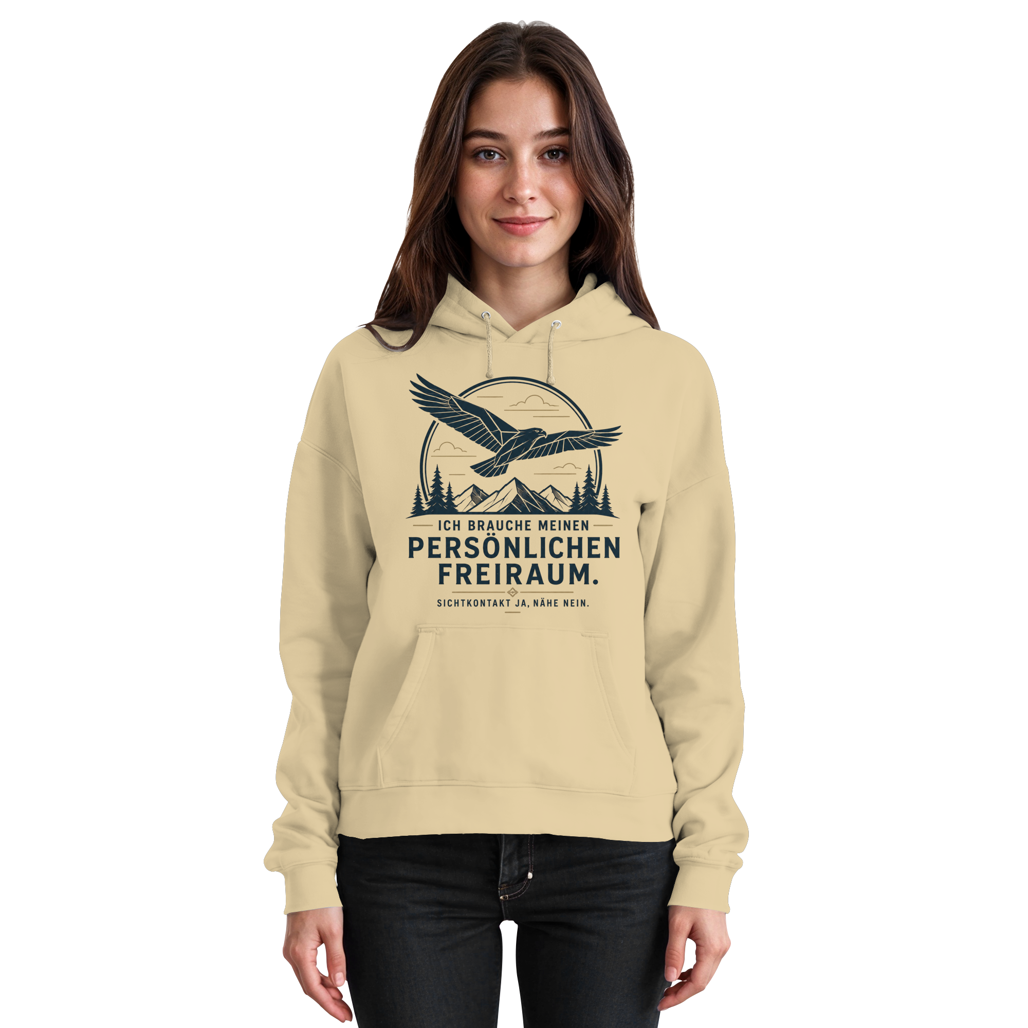 Persönlicher Freiraum - Basic Unisex Hoodie