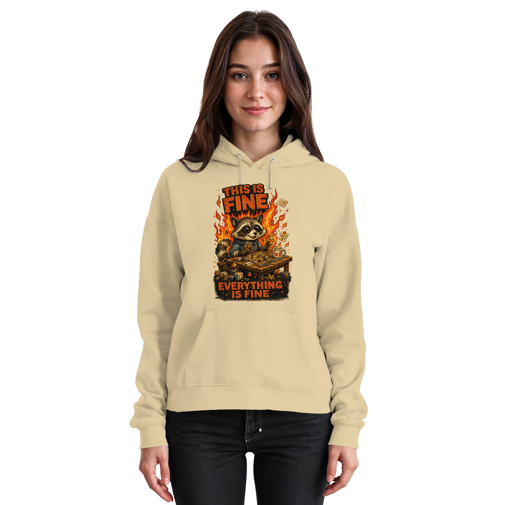 This Is Fine Club! - Basic Unisex Hoodie