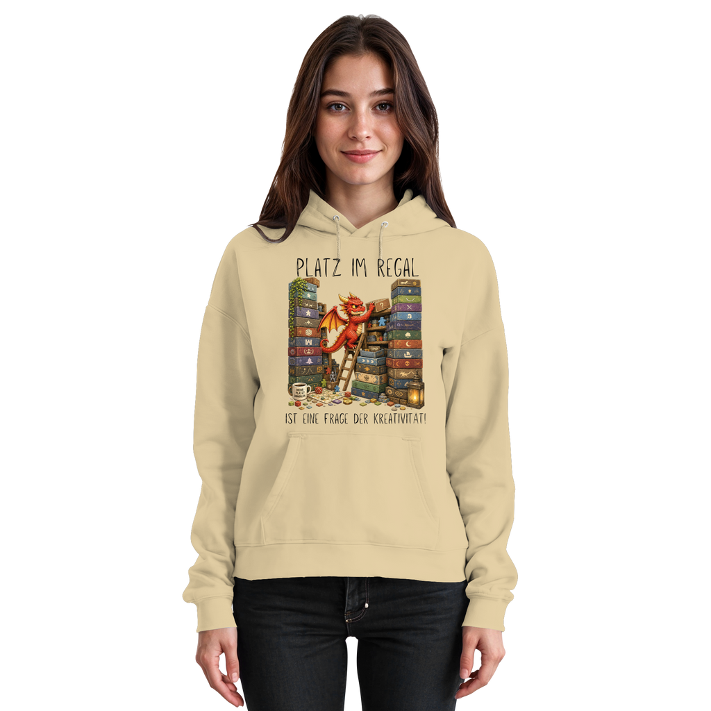 Platz im Regal ist eine Frage der Kreativität. - Basic Unisex Hoodie