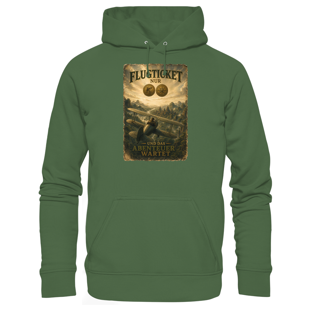 Adventure Ticket - Basic Unisex Hoodie