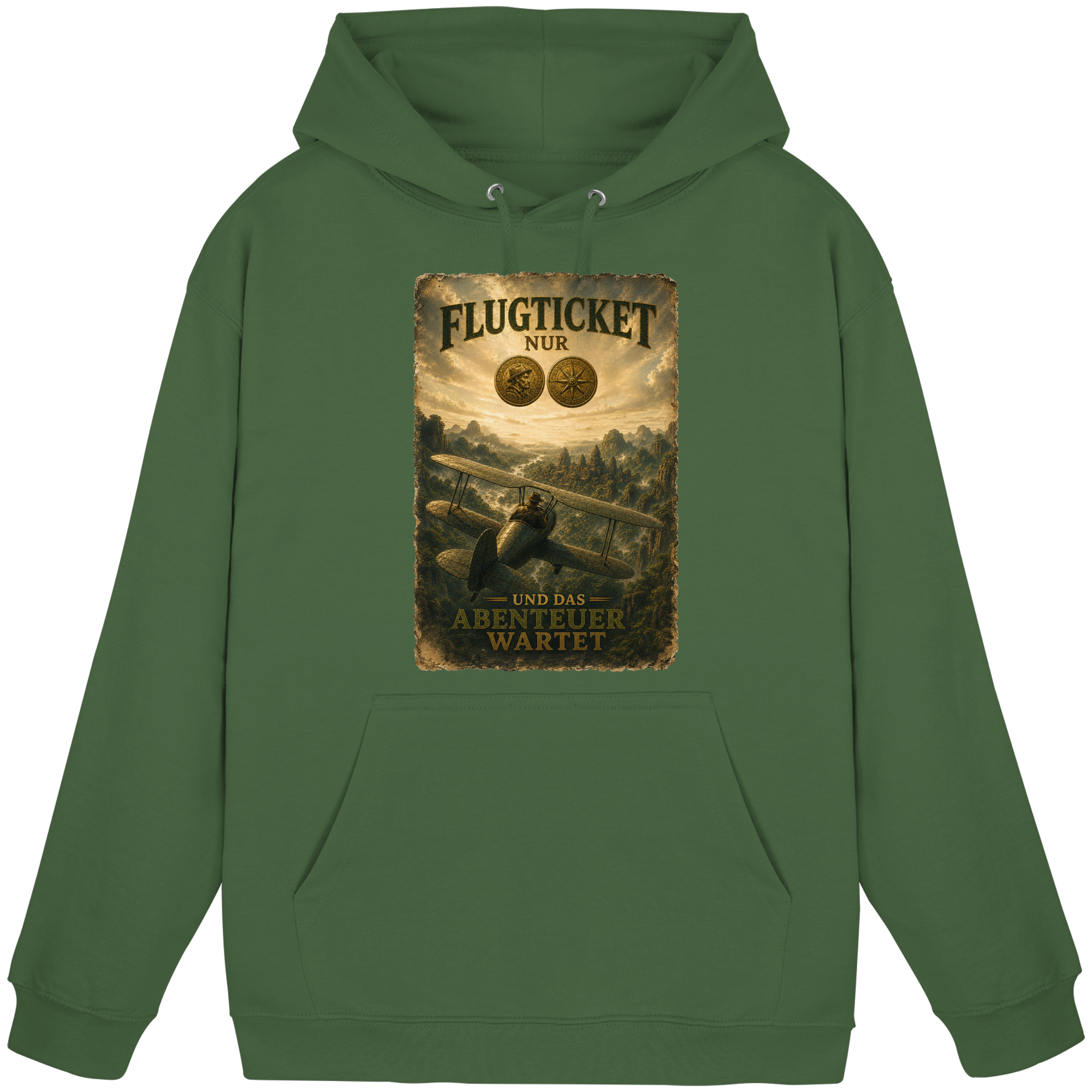 Adventure Ticket - Basic Unisex Hoodie