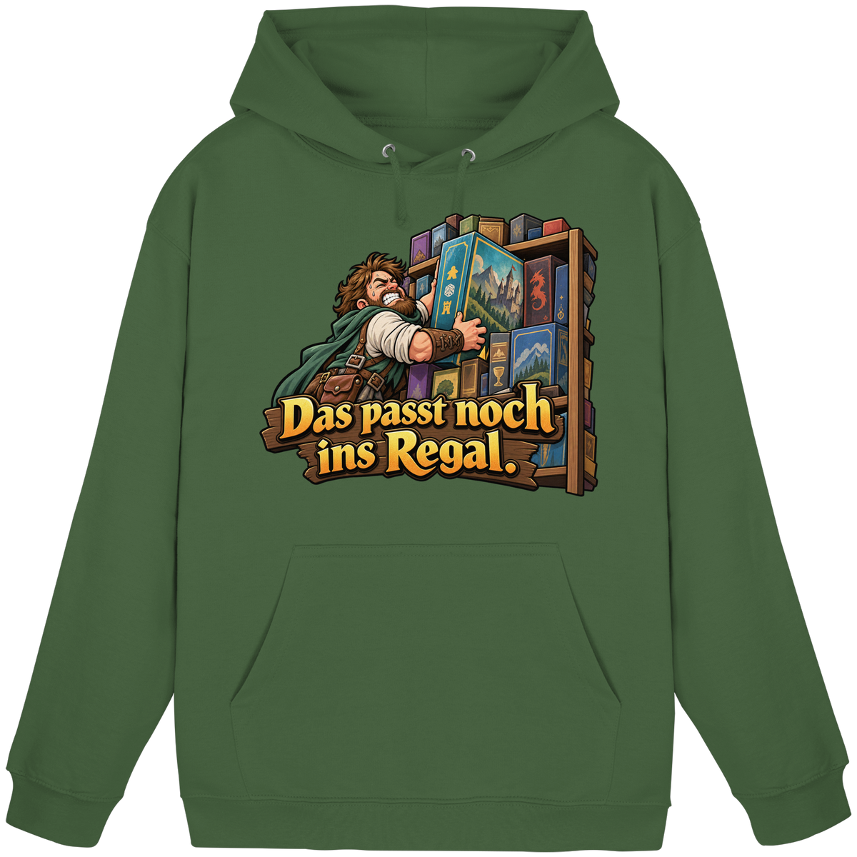 Das passt noch ins Regal - Basic Unisex Hoodie