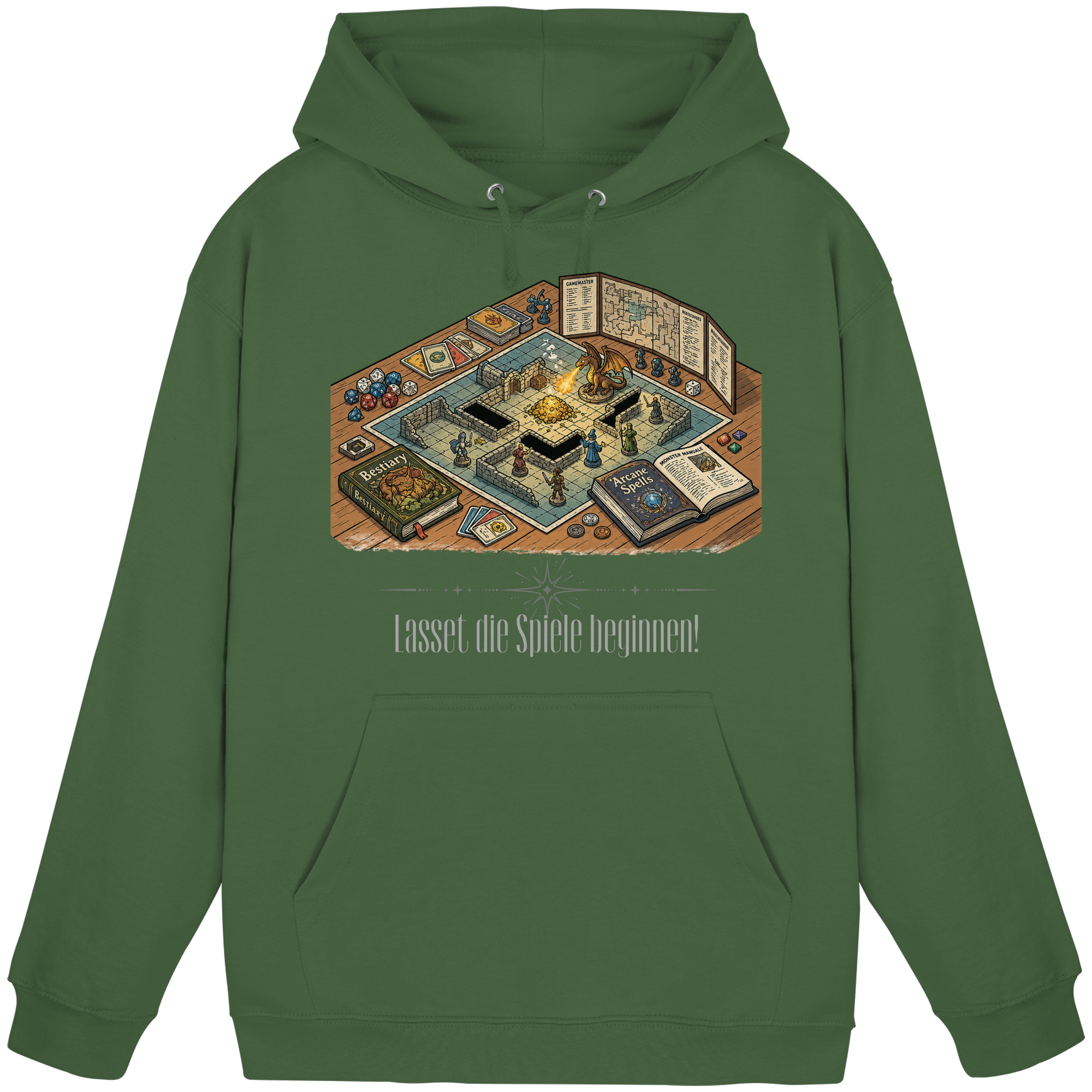 Lasset die Spiele beginnen!  - Basic Unisex Hoodie