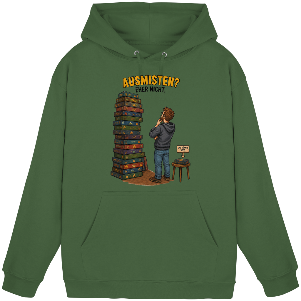 Ausmisten? Eher nicht. - Basic Unisex Hoodie
