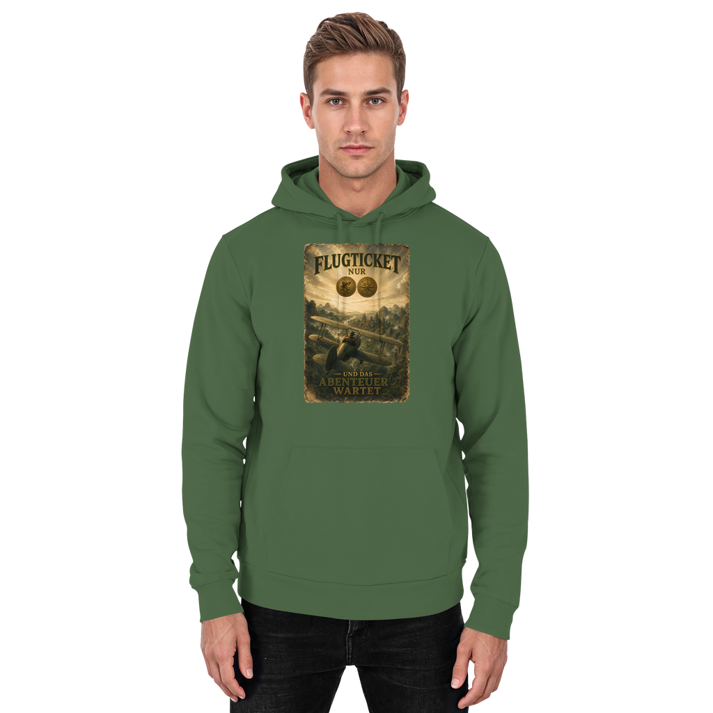 Adventure Ticket - Basic Unisex Hoodie