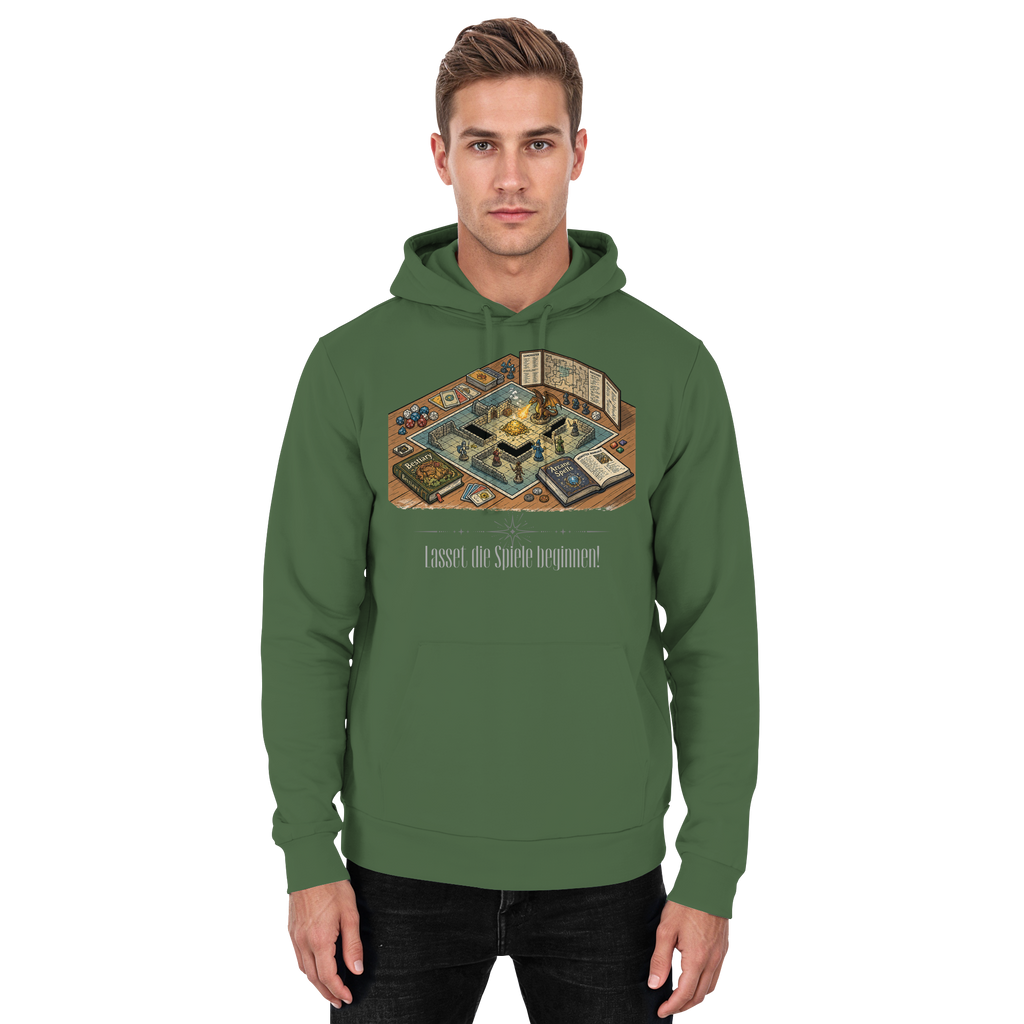 Lasset die Spiele beginnen!  - Basic Unisex Hoodie