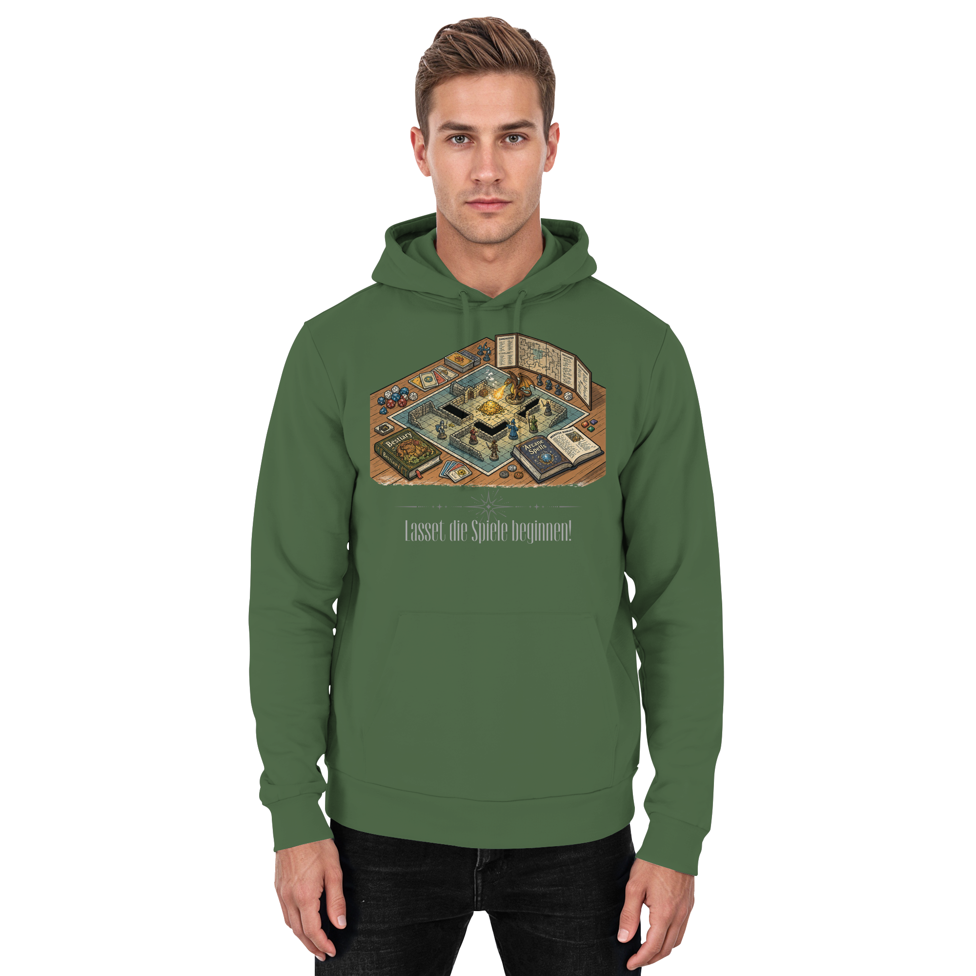 Lasset die Spiele beginnen!  - Basic Unisex Hoodie