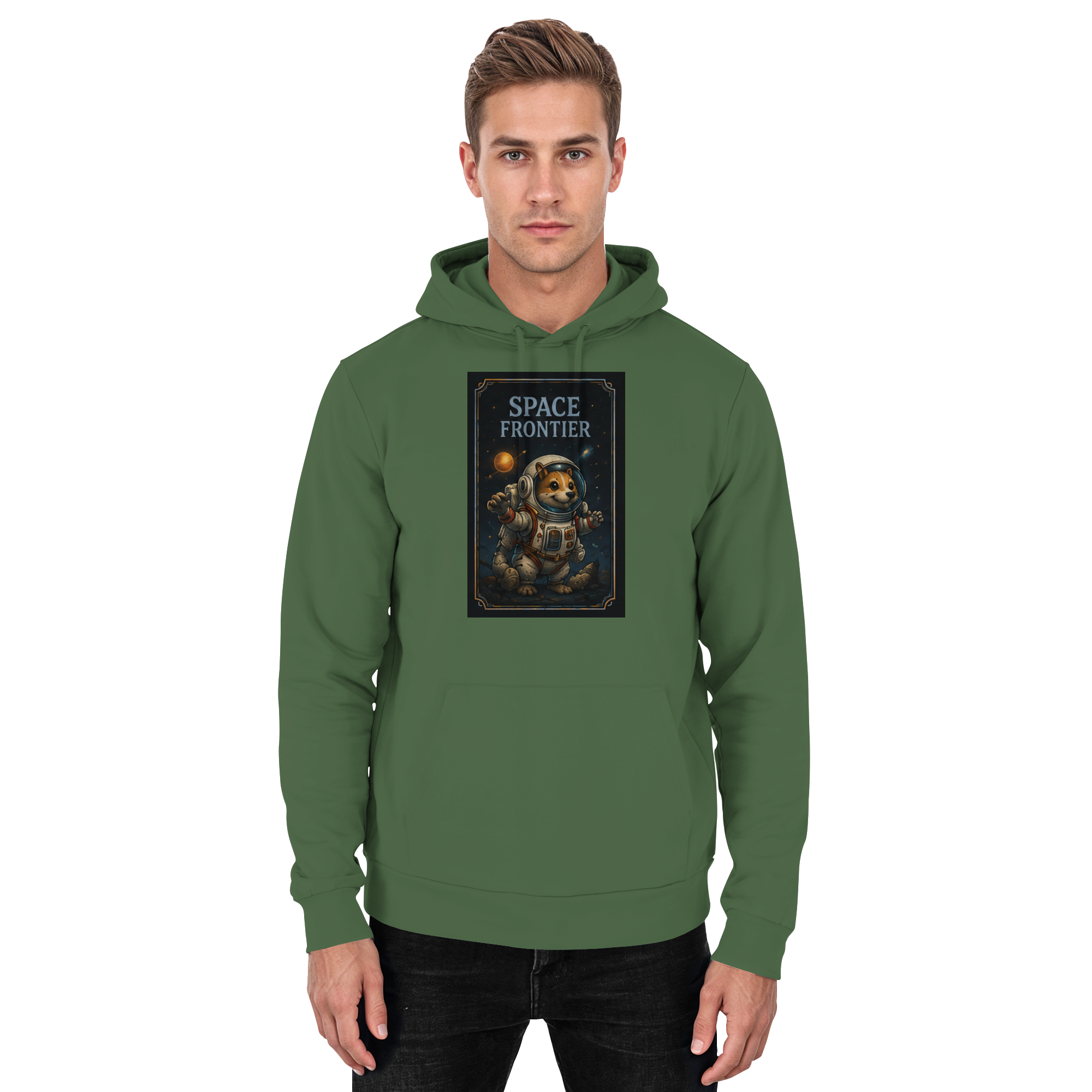 Space Frontier - Basic Unisex Hoodie