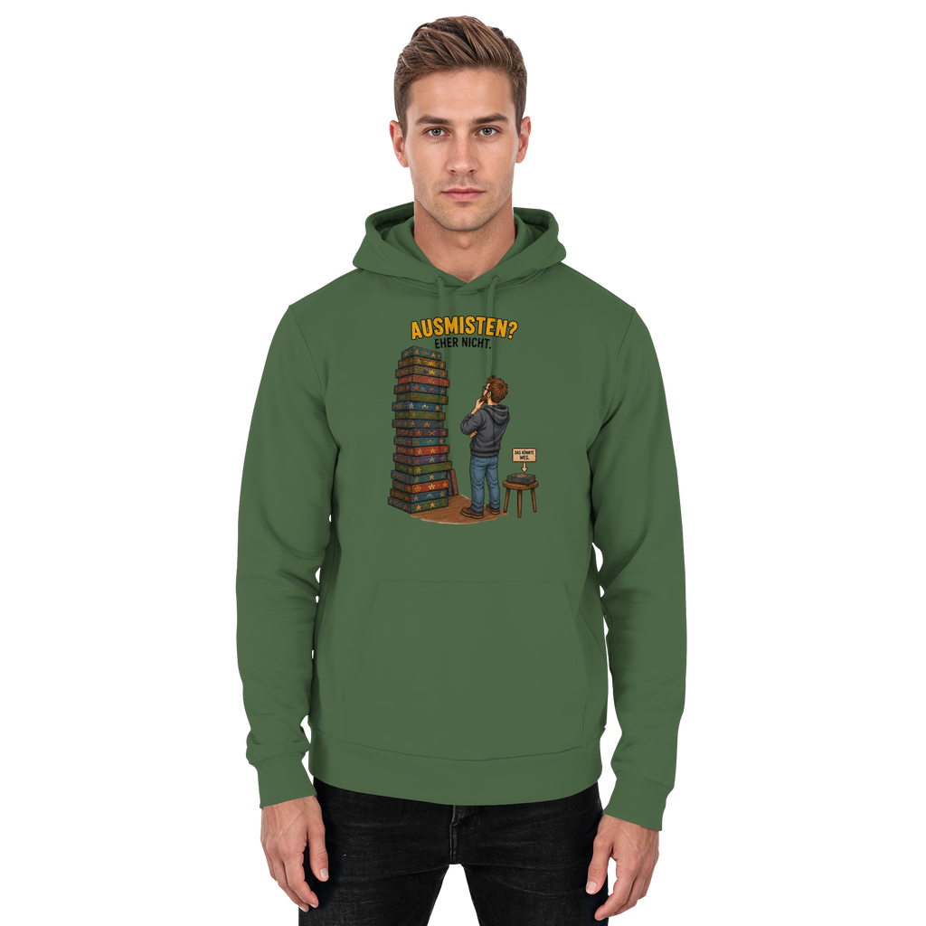 Ausmisten? Eher nicht. - Basic Unisex Hoodie