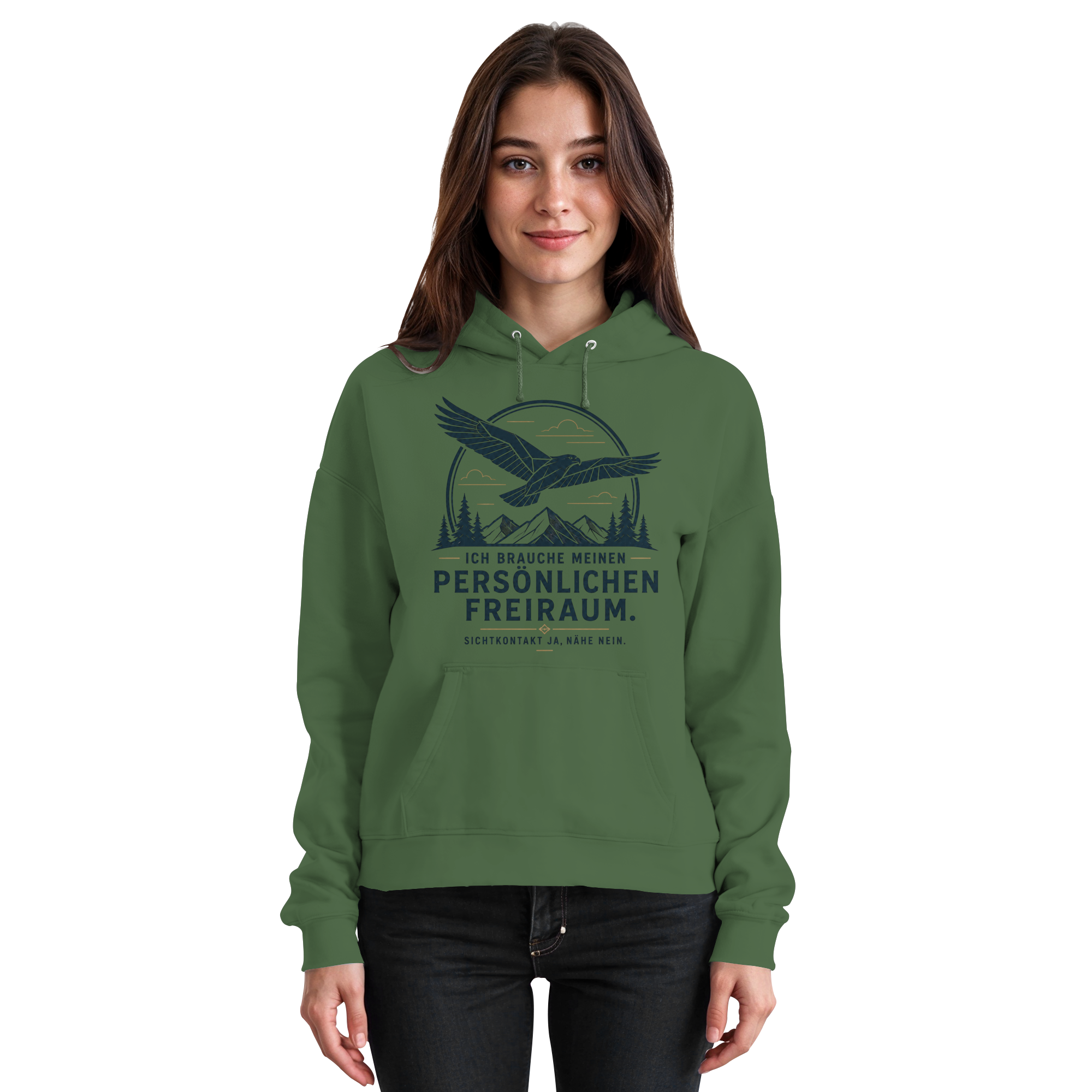 Persönlicher Freiraum - Basic Unisex Hoodie