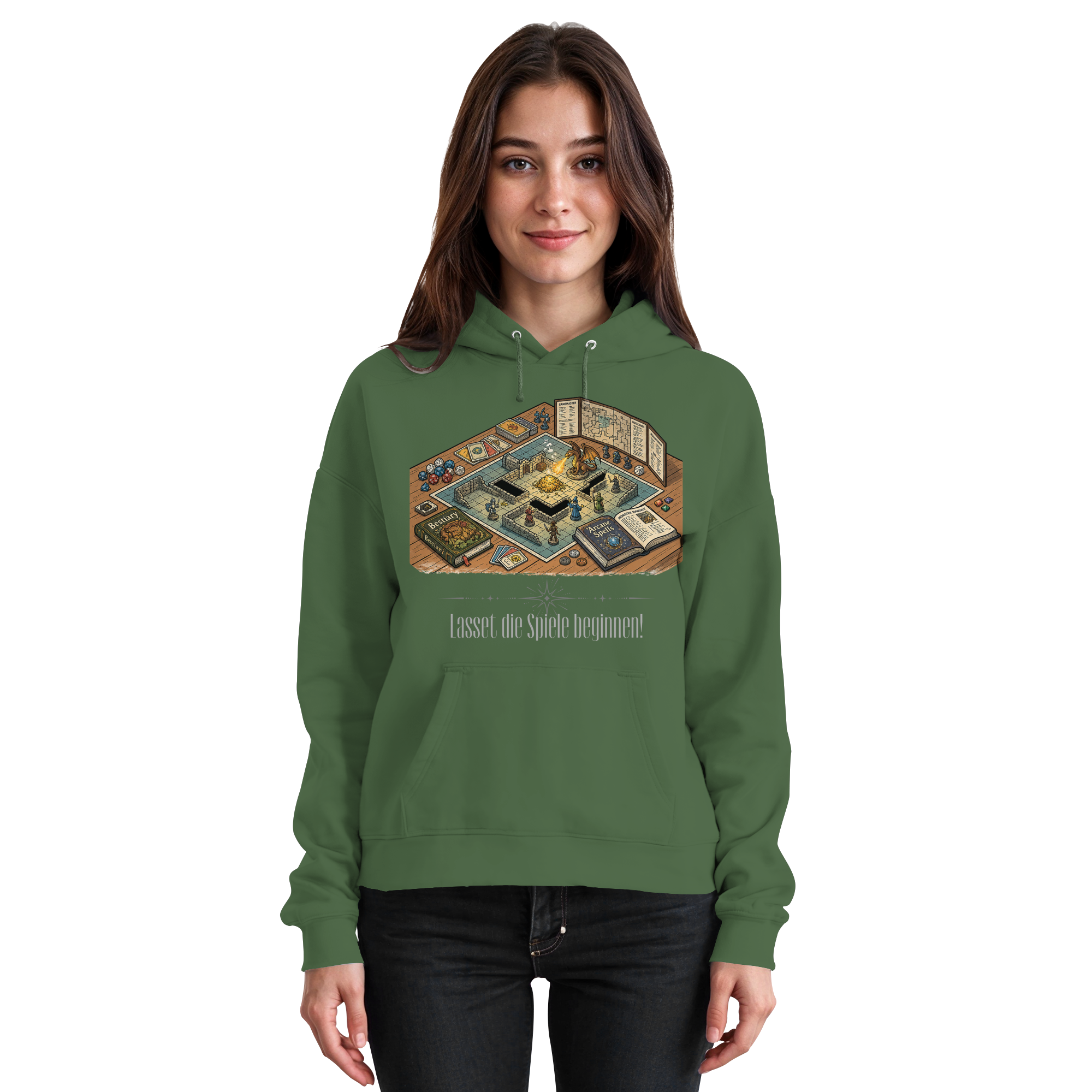 Lasset die Spiele beginnen!  - Basic Unisex Hoodie