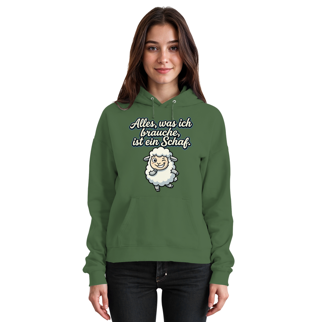 Alles, was ich brauche, ist ein Schaf!  - Basic Unisex Hoodie
