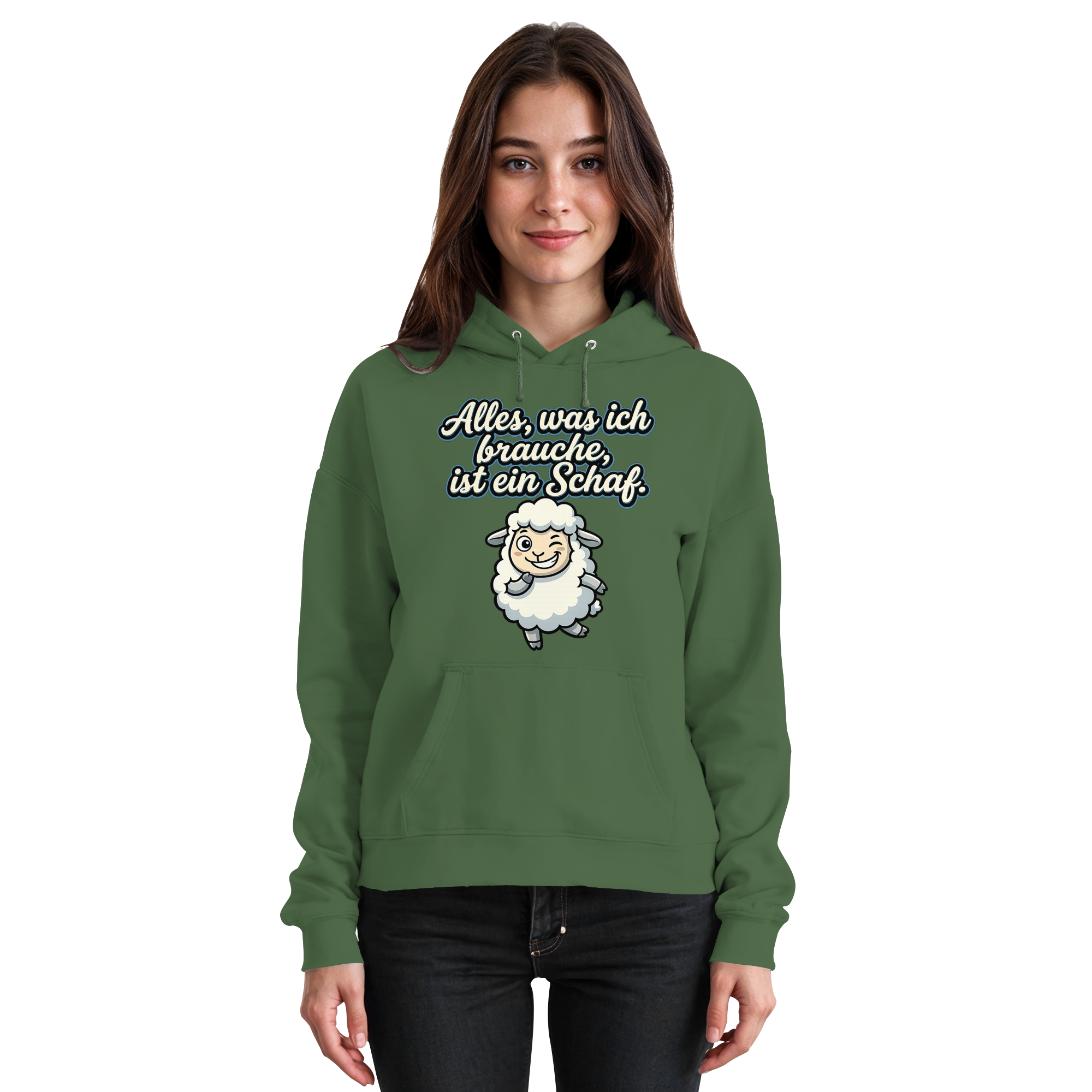 Alles, was ich brauche, ist ein Schaf!  - Basic Unisex Hoodie