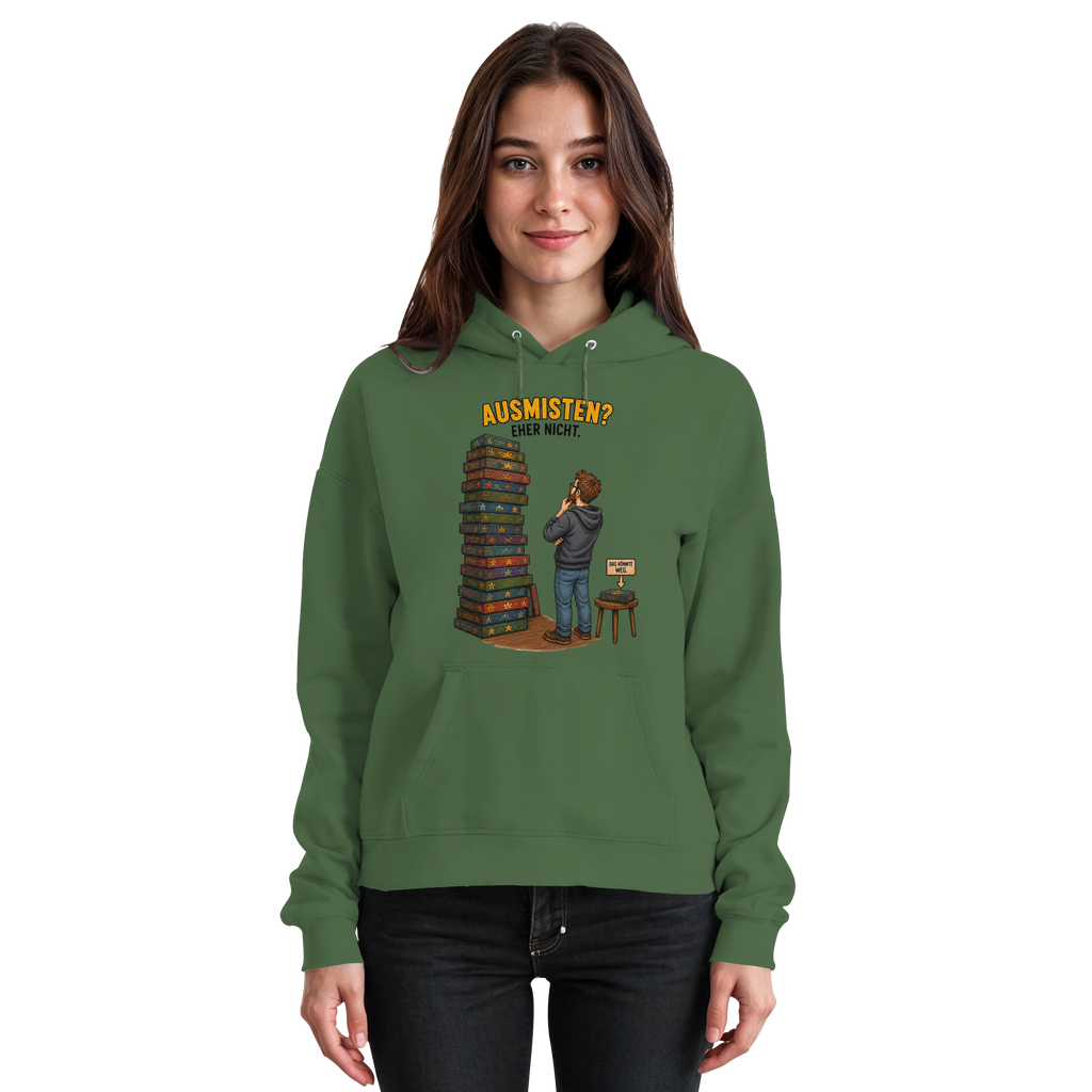 Ausmisten? Eher nicht. - Basic Unisex Hoodie