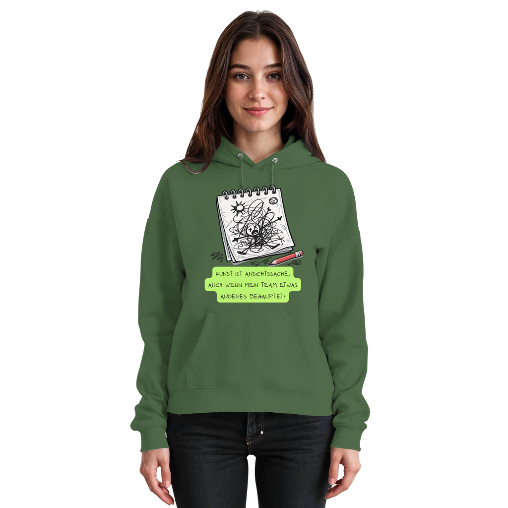 Kunst ist Ansichtssache - Basic Unisex Hoodie
