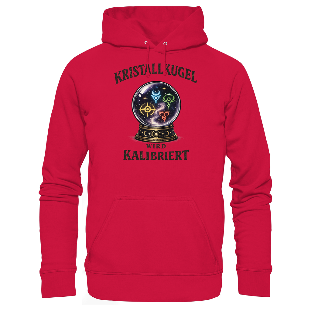 Kristallkugel wird kalibriert - Basic Unisex Hoodie