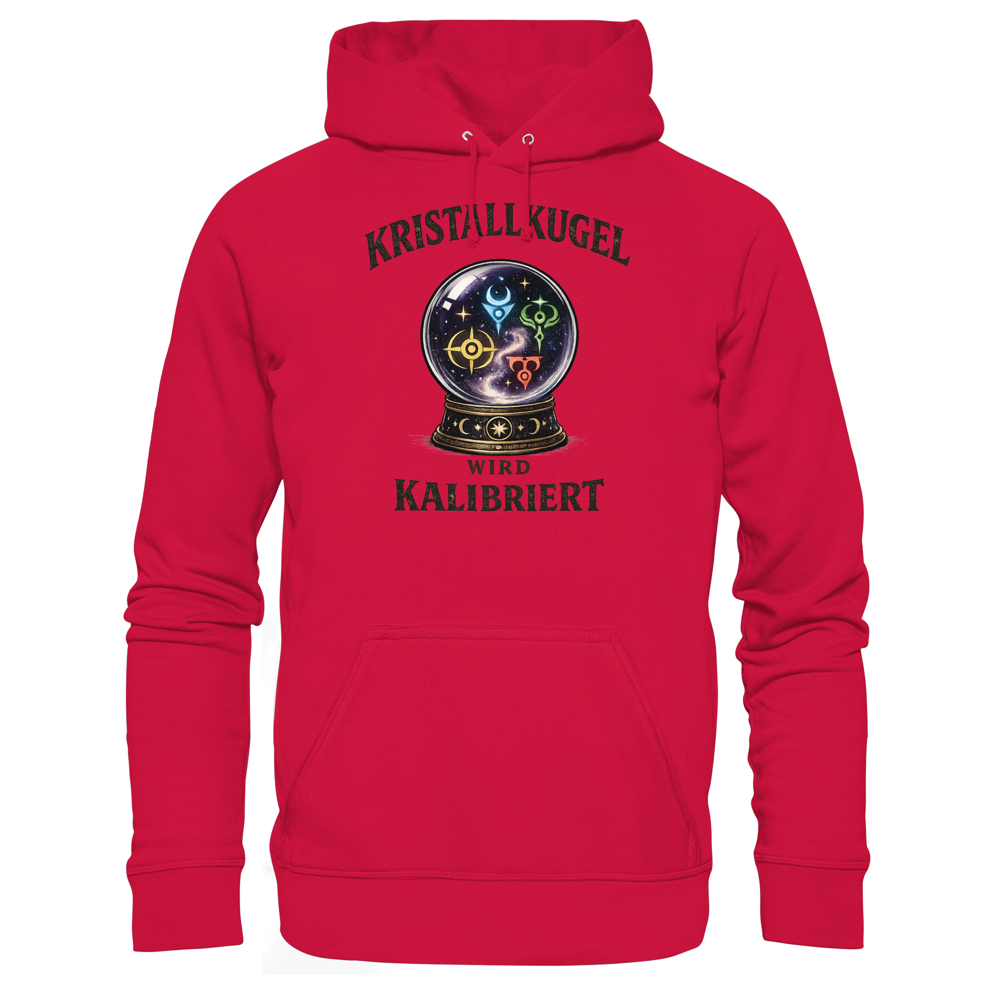 Kristallkugel wird kalibriert - Basic Unisex Hoodie