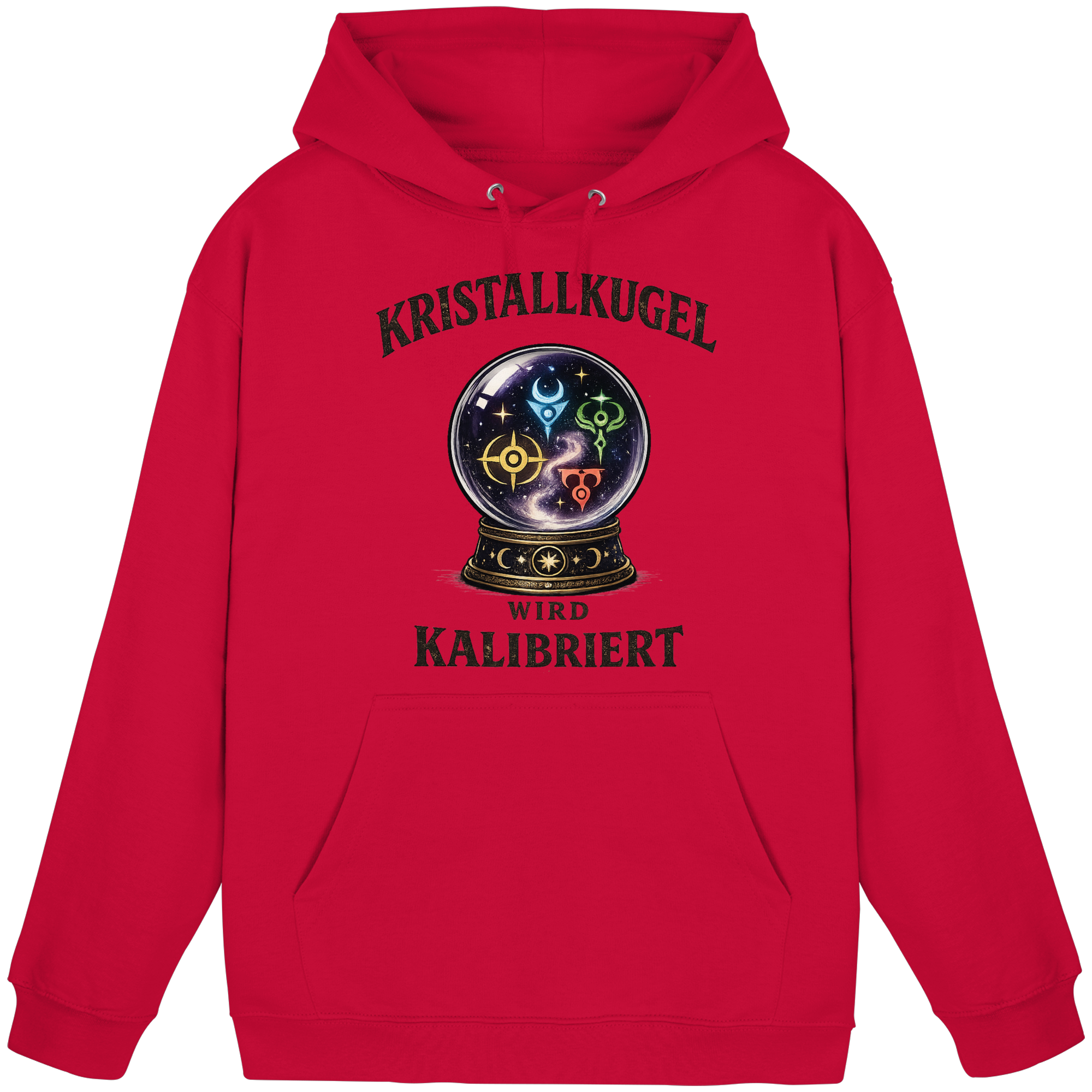 Kristallkugel wird kalibriert - Basic Unisex Hoodie