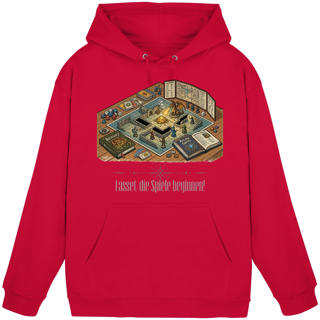 Lasset die Spiele beginnen!  - Basic Unisex Hoodie