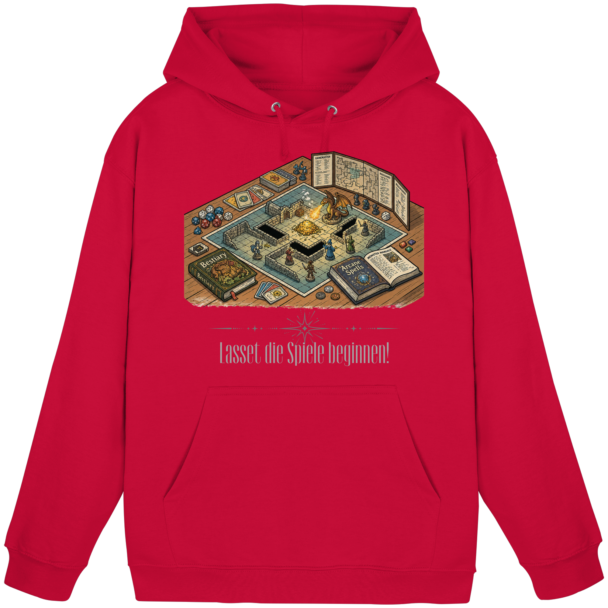 Lasset die Spiele beginnen!  - Basic Unisex Hoodie