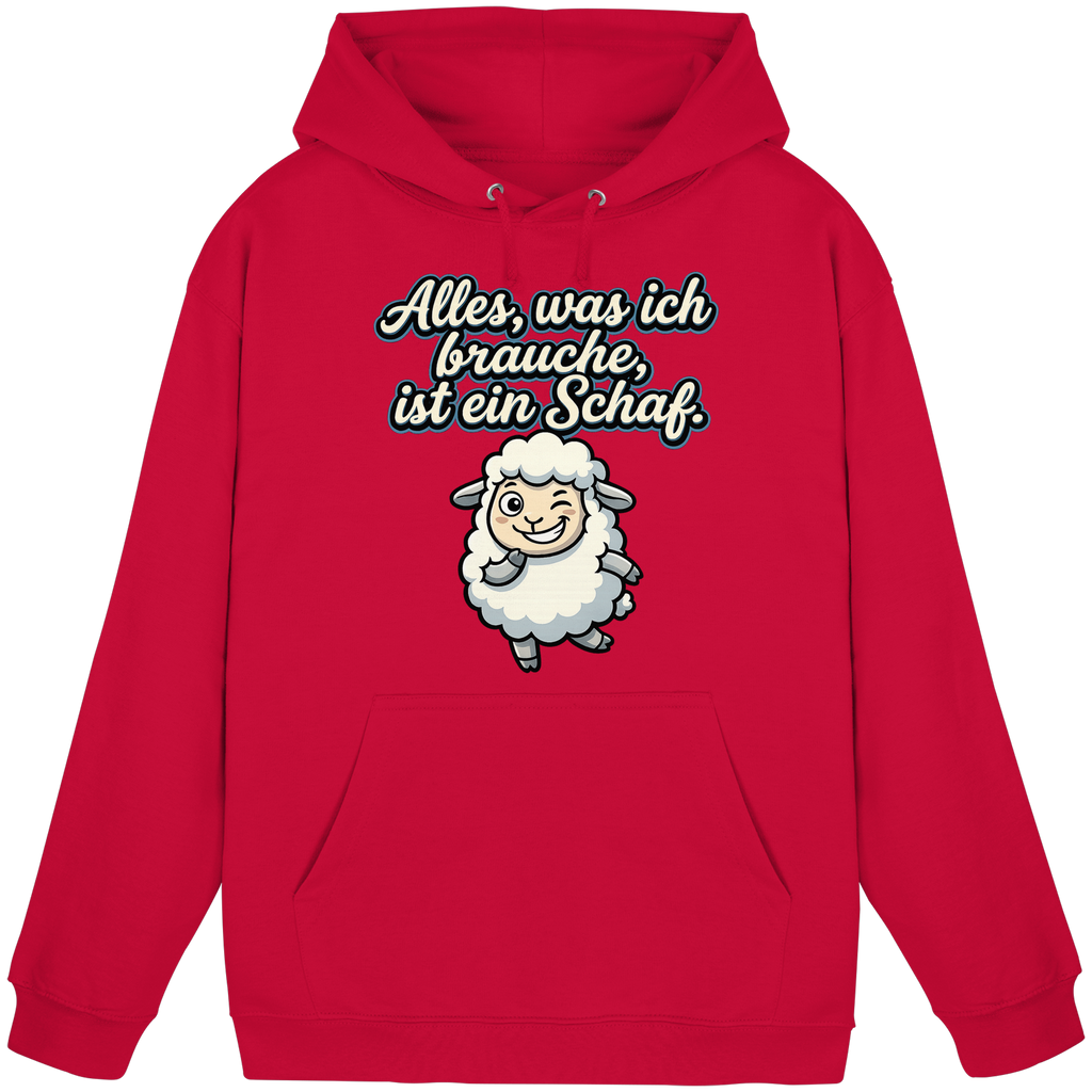 Alles, was ich brauche, ist ein Schaf!  - Basic Unisex Hoodie
