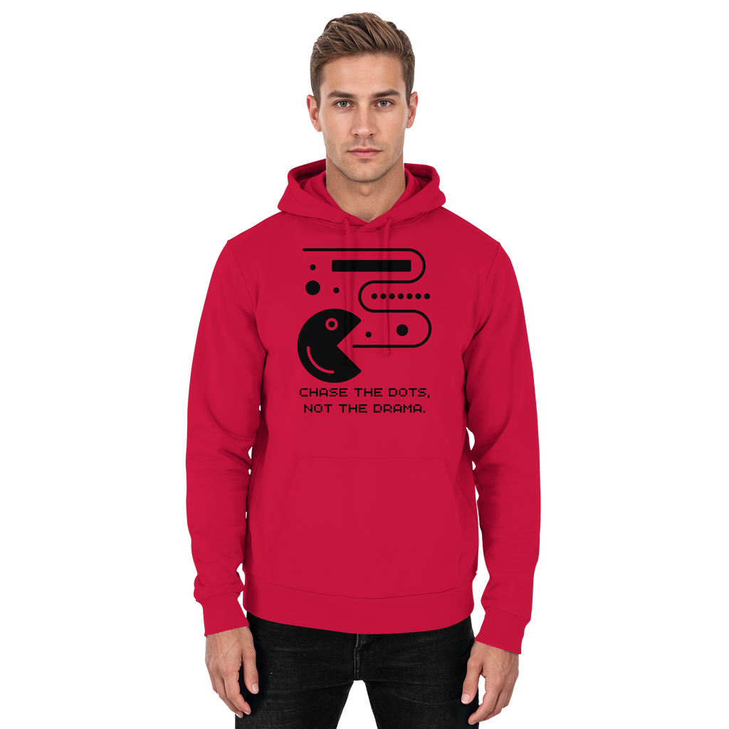 Chase the Dots, Not the Drama - Basic Unisex Hoodie